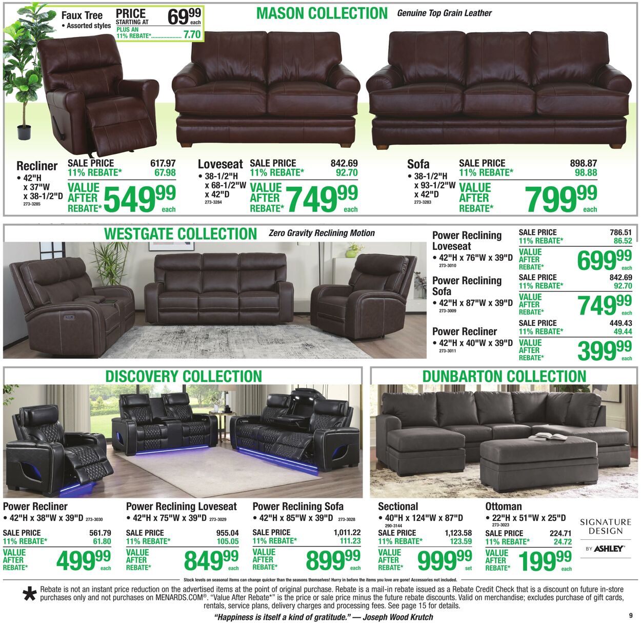 Catalogue Menards from 08/12/2026
