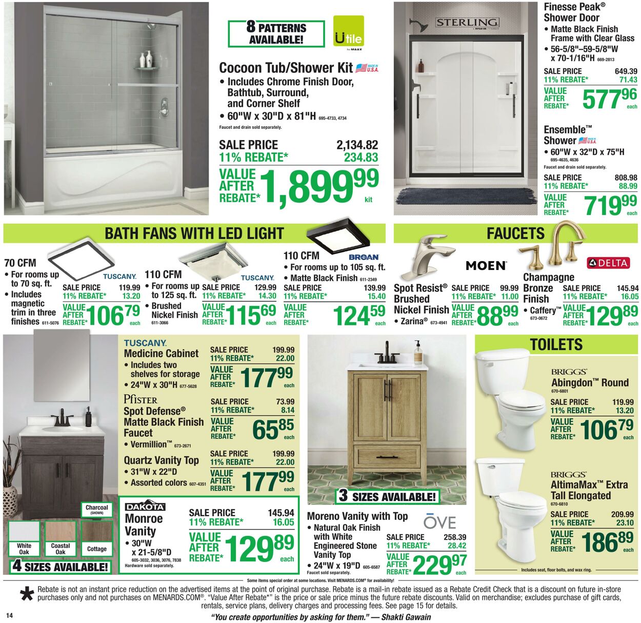 Catalogue Menards from 08/12/2026