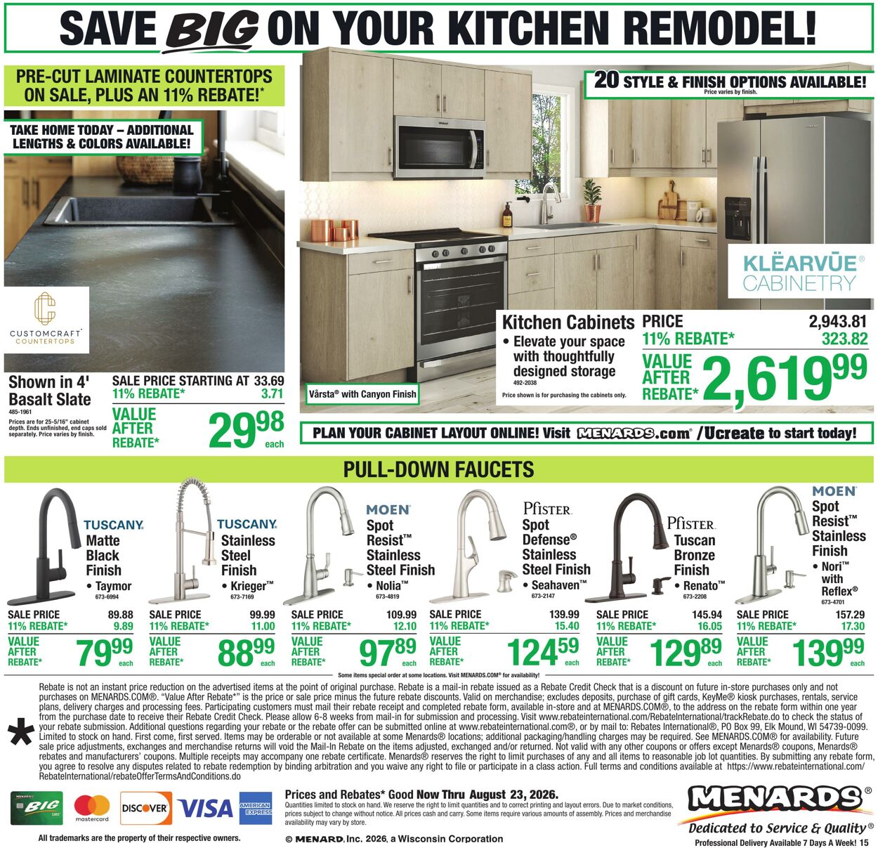 Catalogue Menards from 08/12/2026