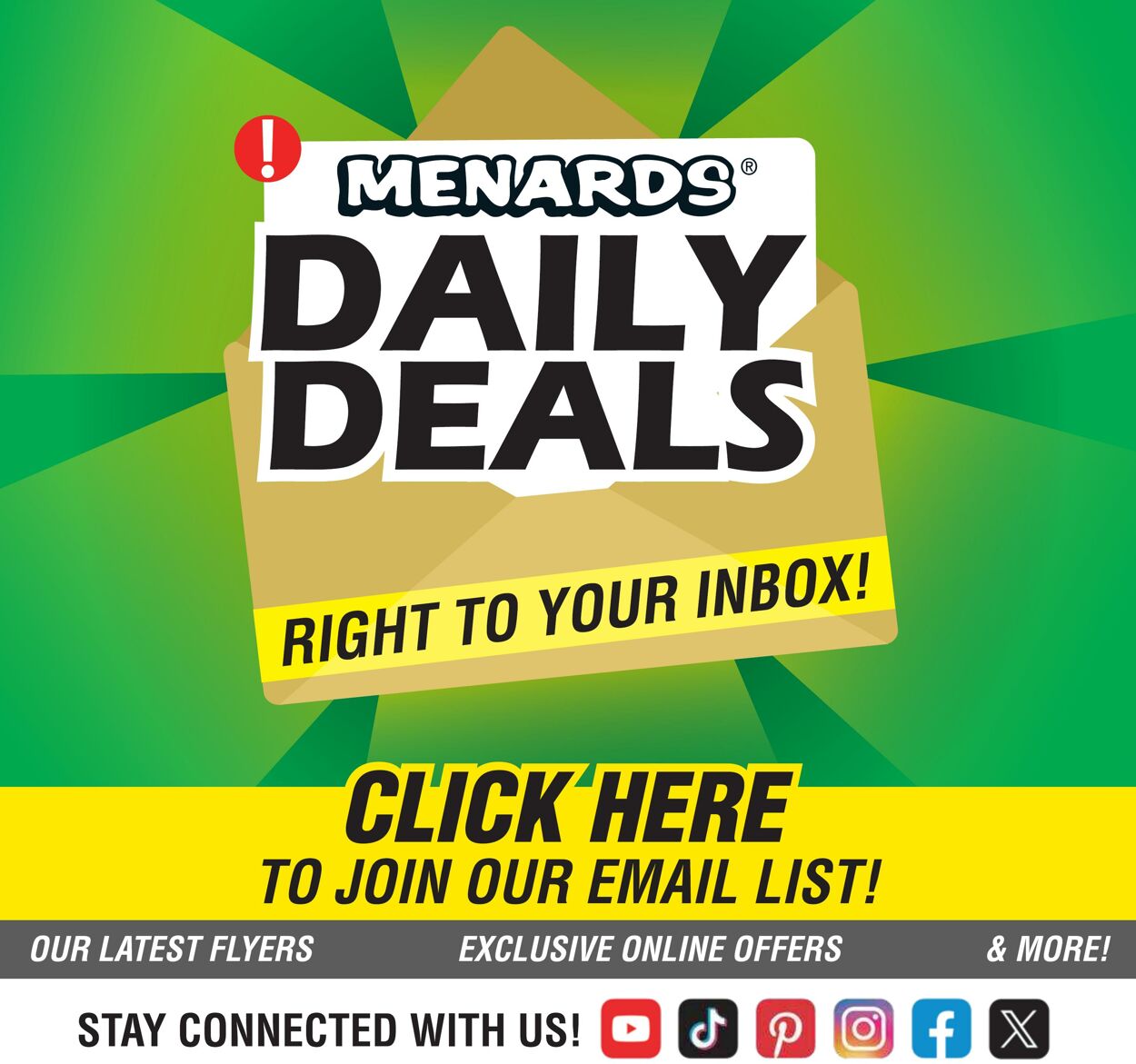 Catalogue Menards from 08/12/2026