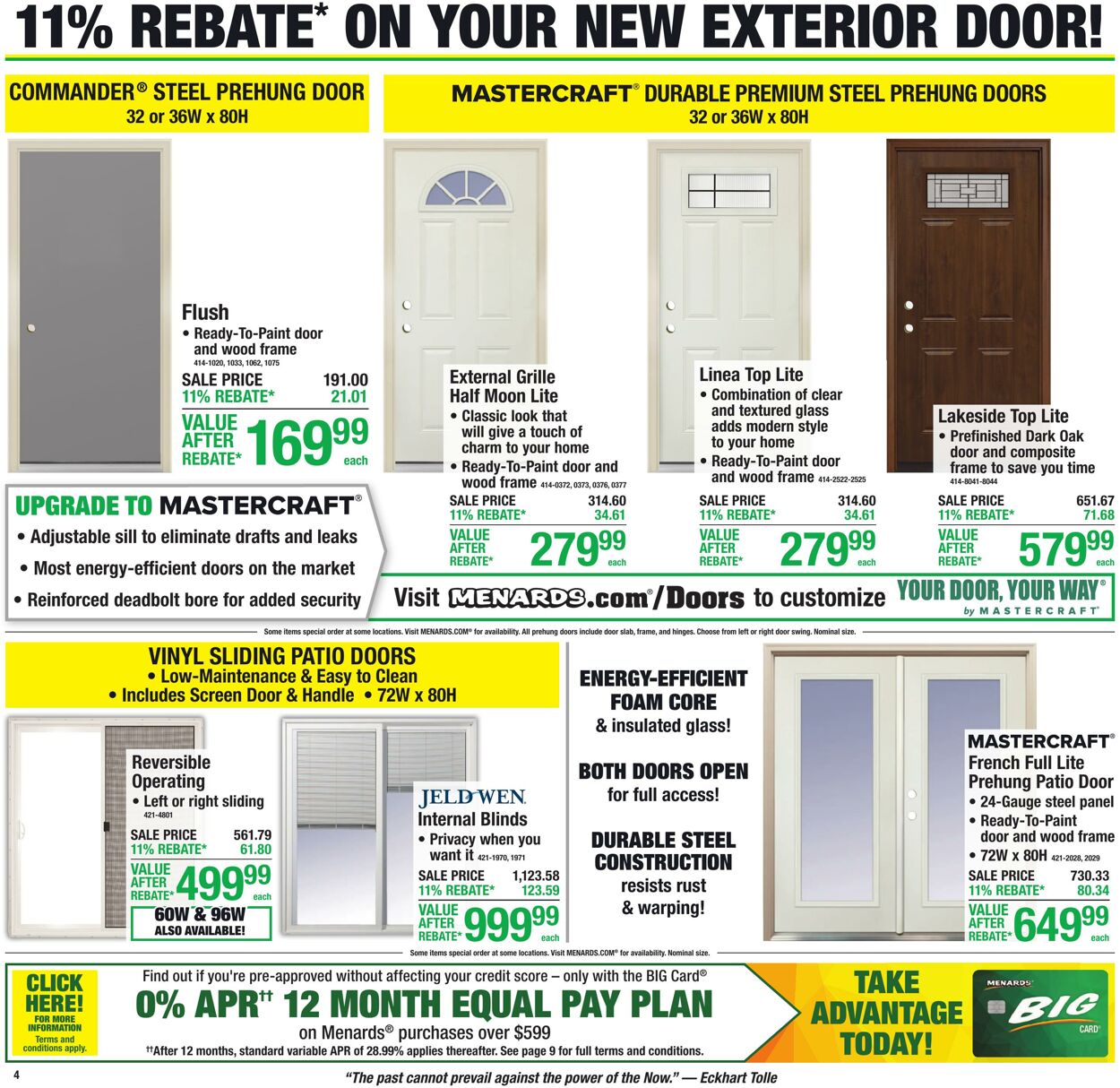 Catalogue Menards from 08/19/2026