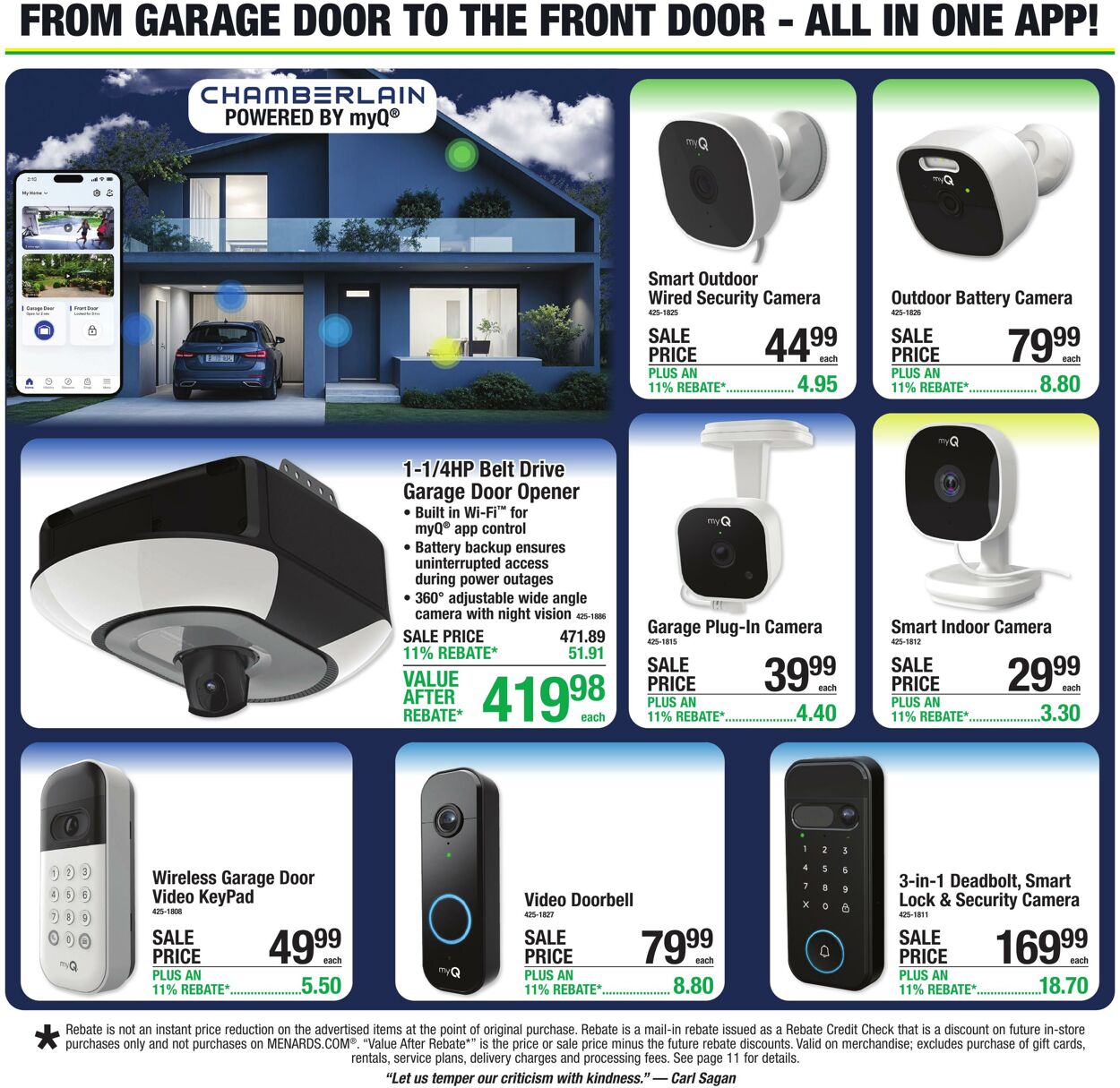 Catalogue Menards from 08/19/2026