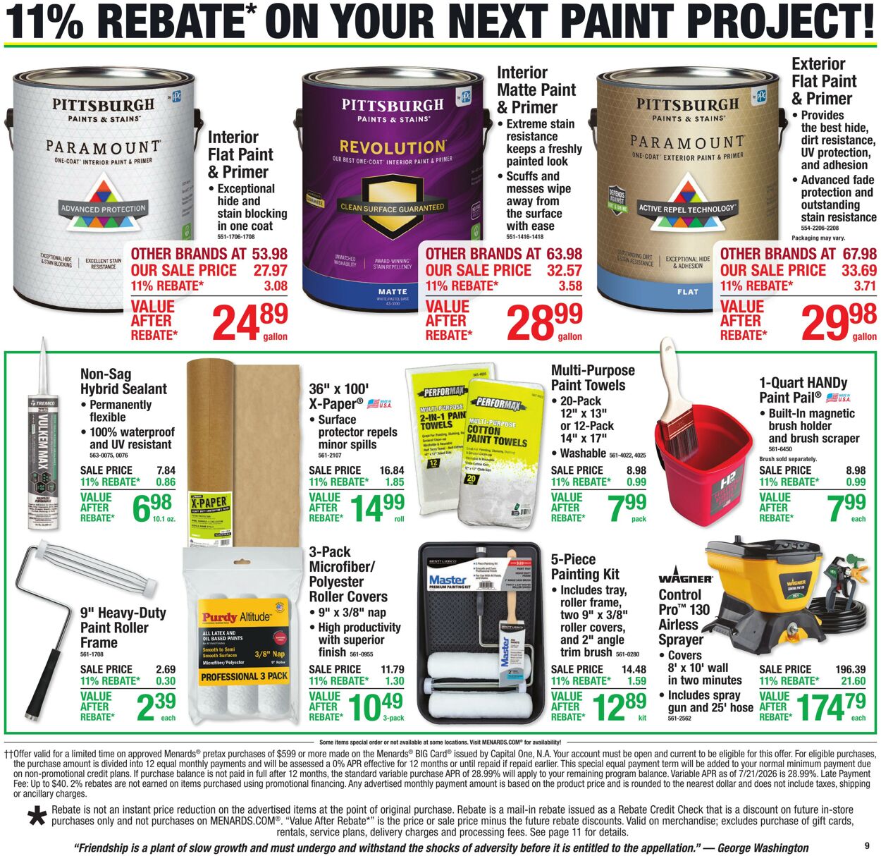 Catalogue Menards from 08/19/2026