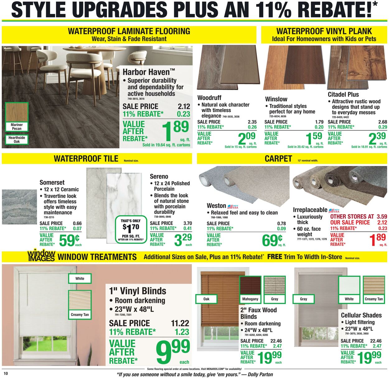 Catalogue Menards from 08/19/2026