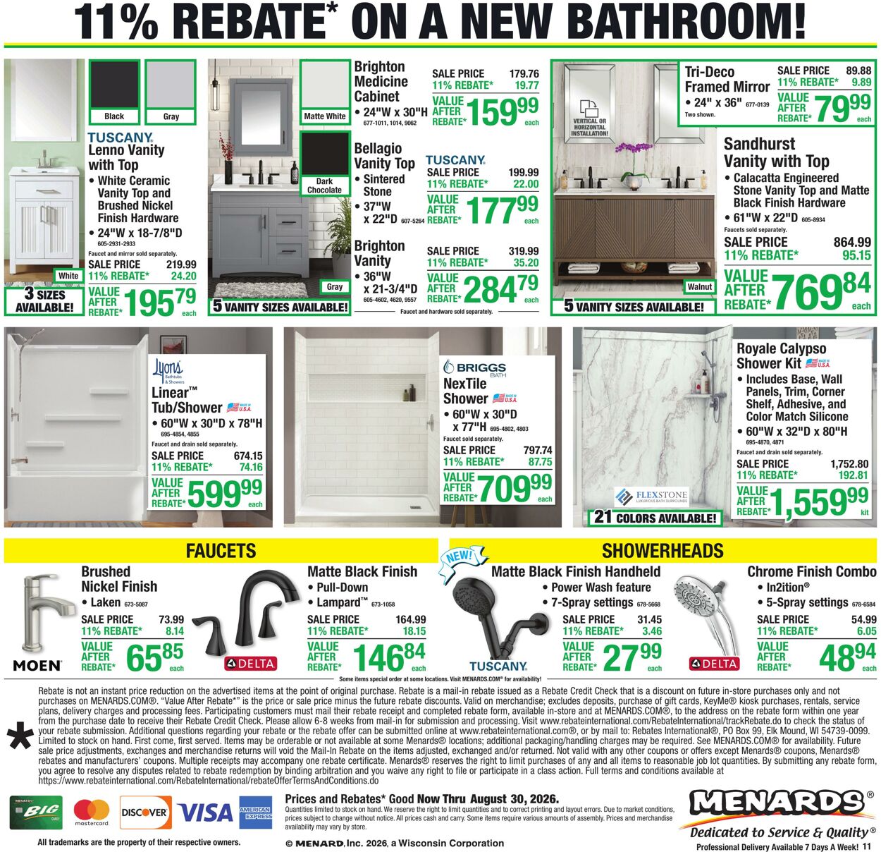 Catalogue Menards from 08/19/2026