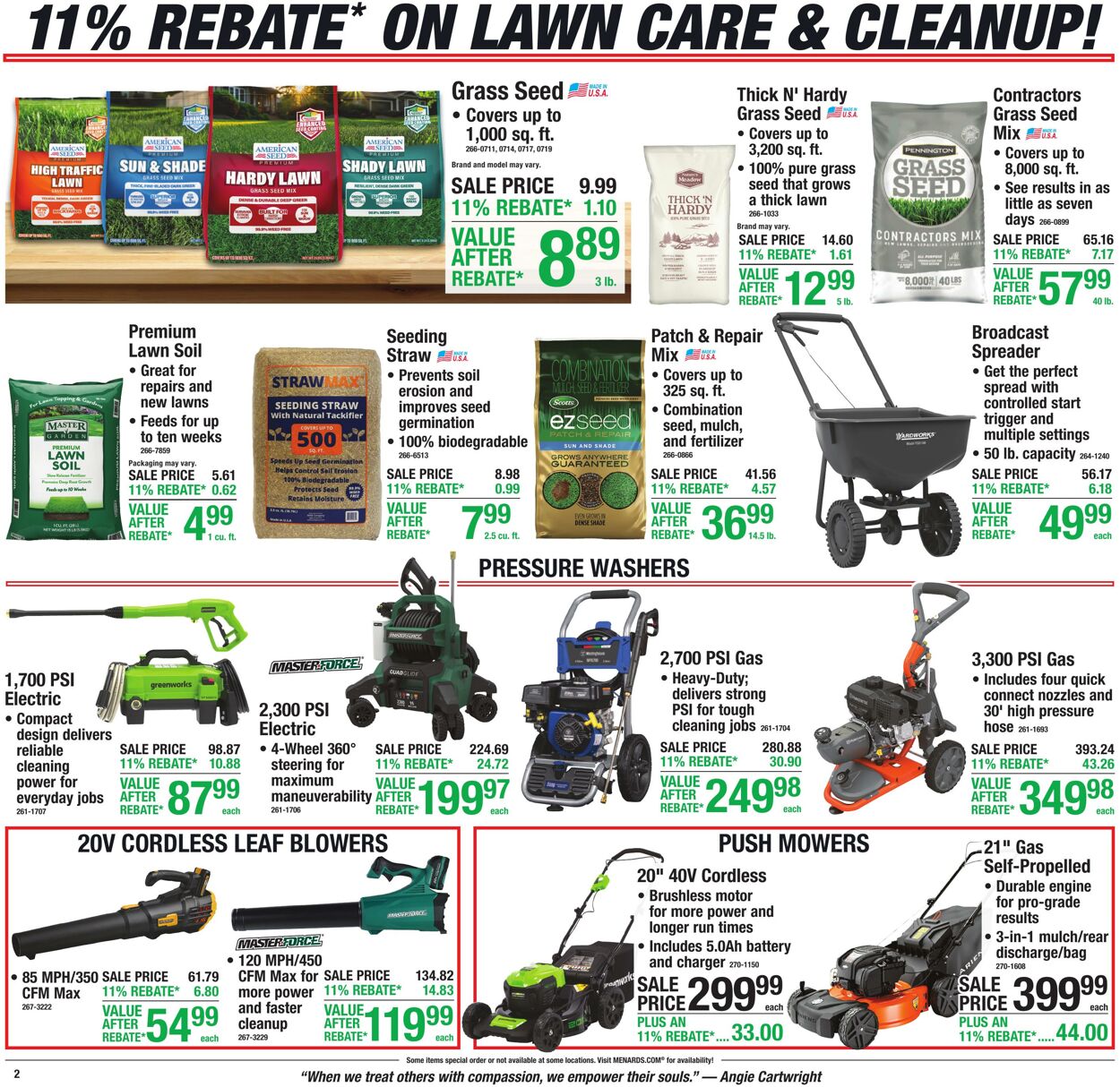 Catalogue Menards from 08/26/2026
