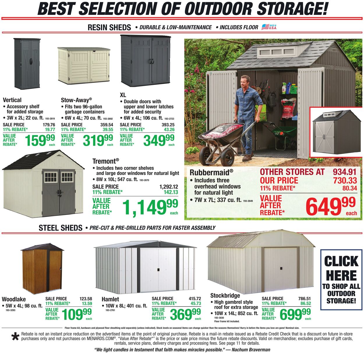 Catalogue Menards from 08/26/2026