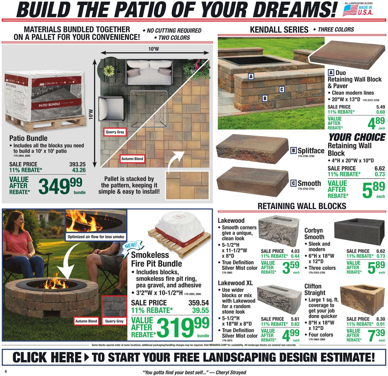 Catalogue Menards from 08/26/2026