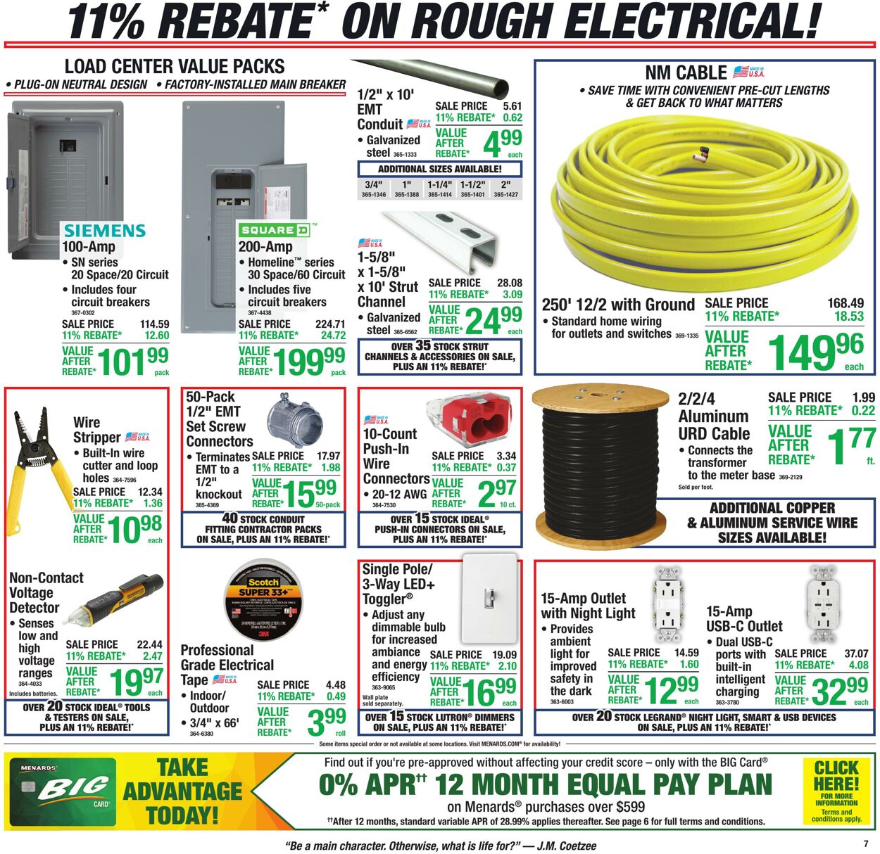 Catalogue Menards from 08/26/2026