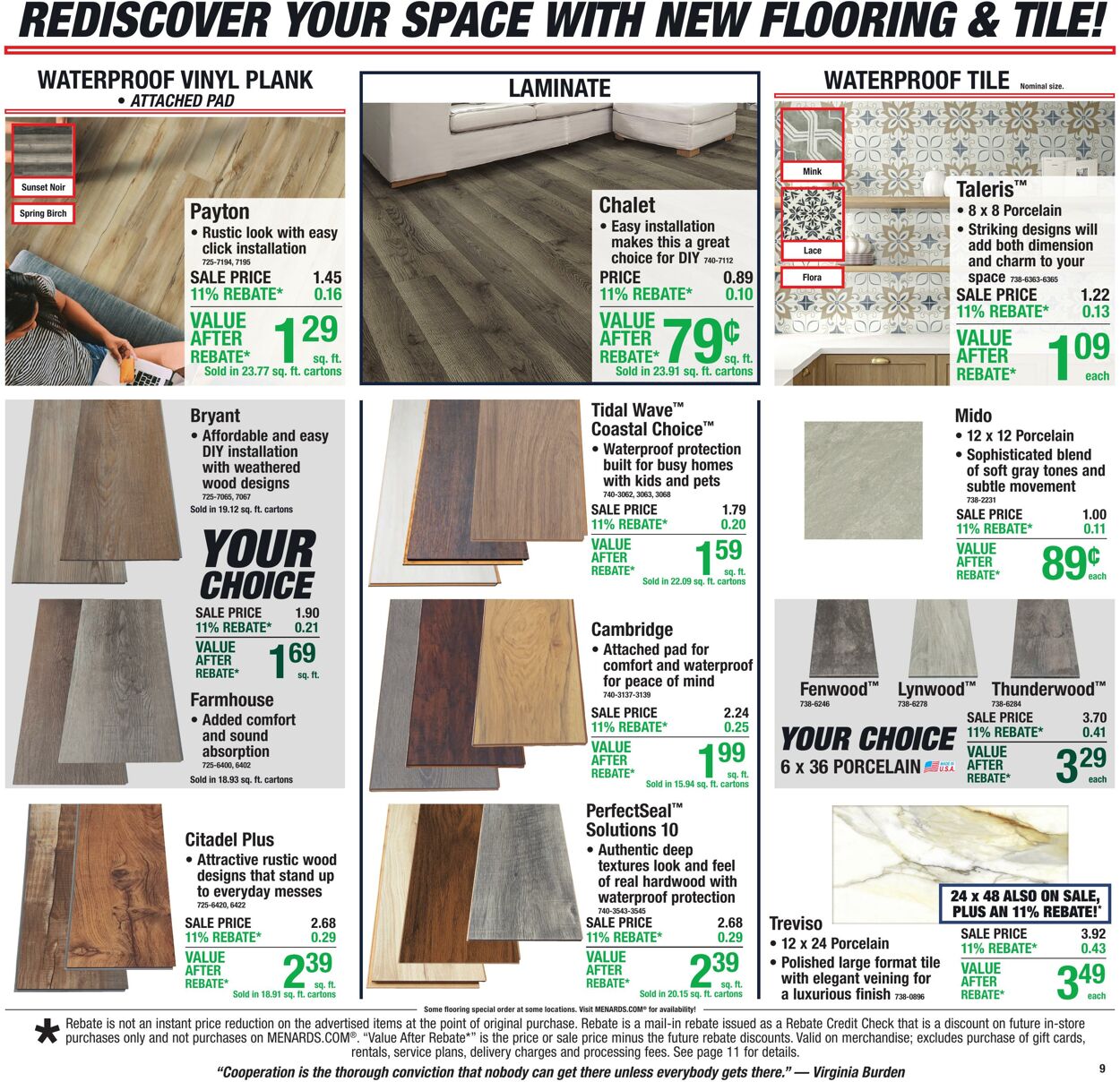 Catalogue Menards from 08/26/2026