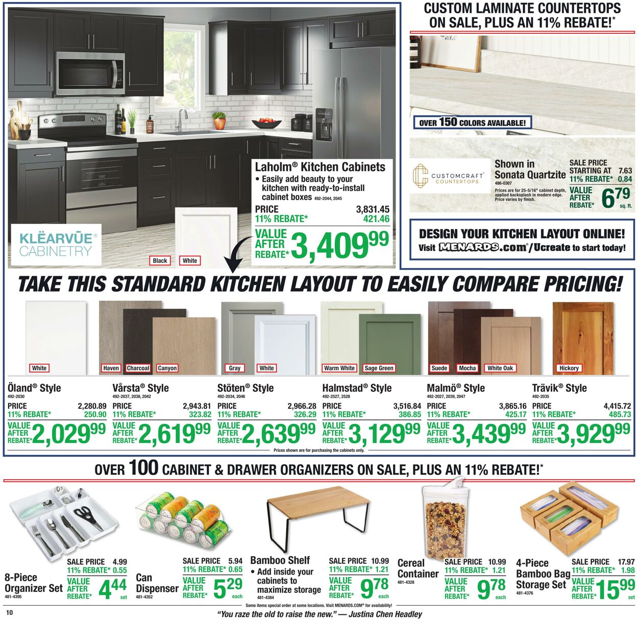 Catalogue Menards from 08/26/2026