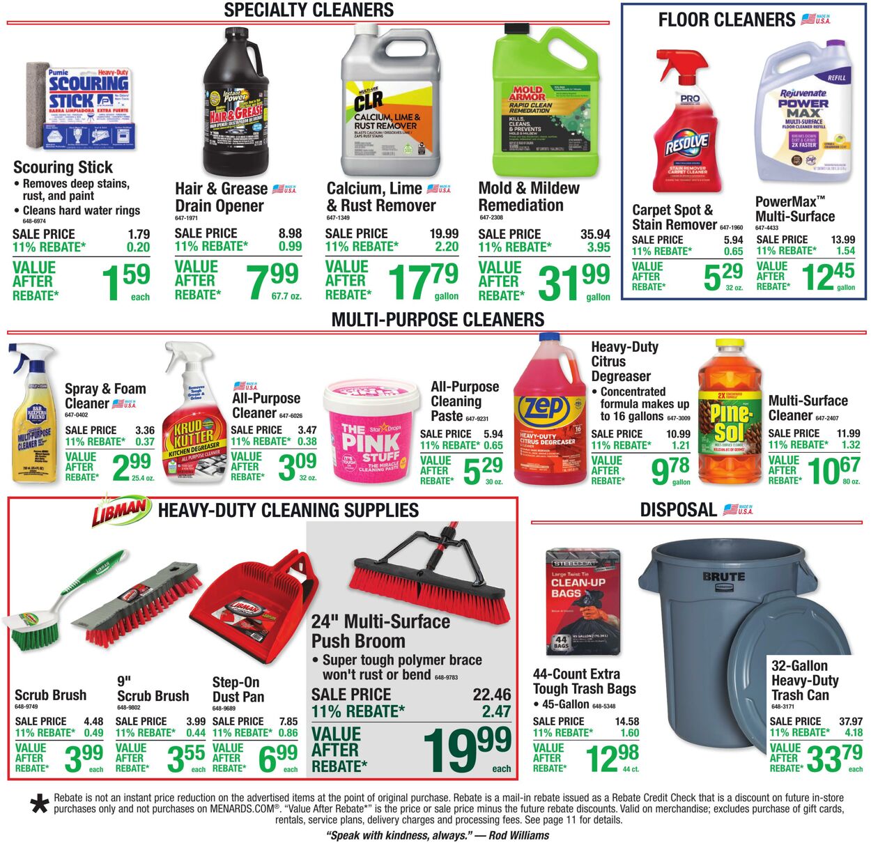 Catalogue Menards from 08/26/2026