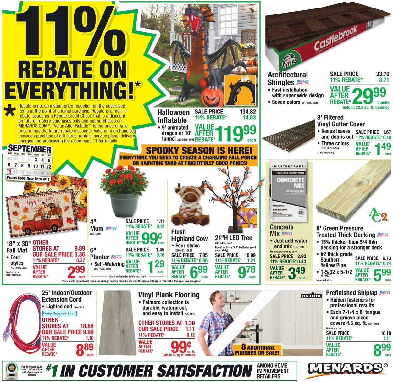 Catalogue Menards from 09/02/2026