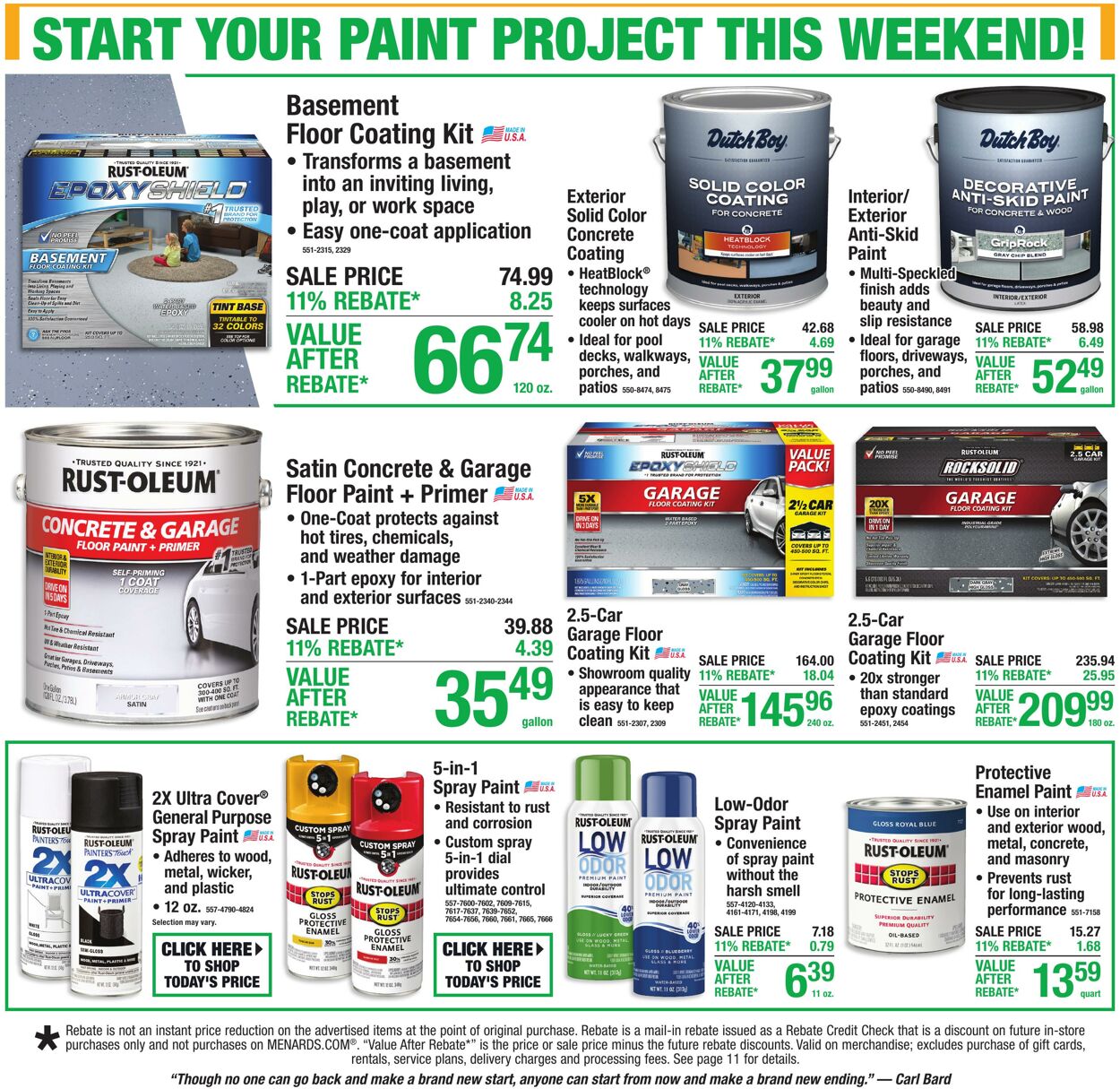 Catalogue Menards from 09/02/2026