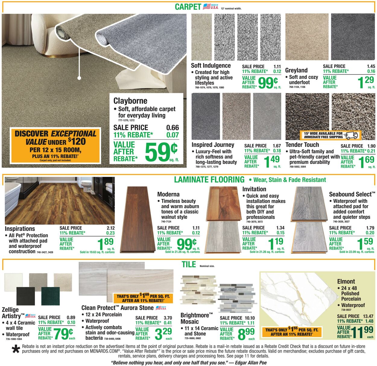 Catalogue Menards from 09/02/2026