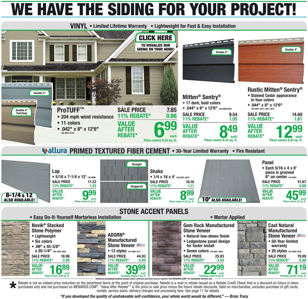 Catalogue Menards from 09/09/2026