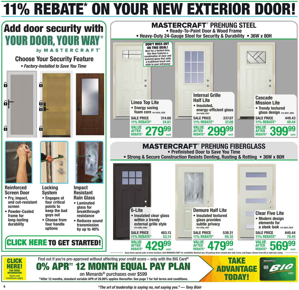 Catalogue Menards from 09/09/2026