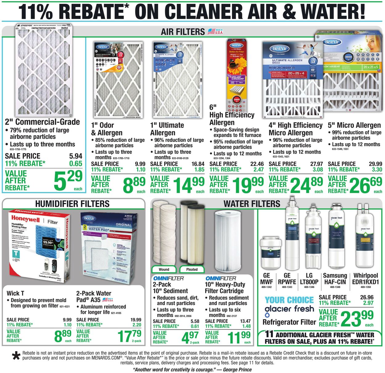 Catalogue Menards from 09/09/2026
