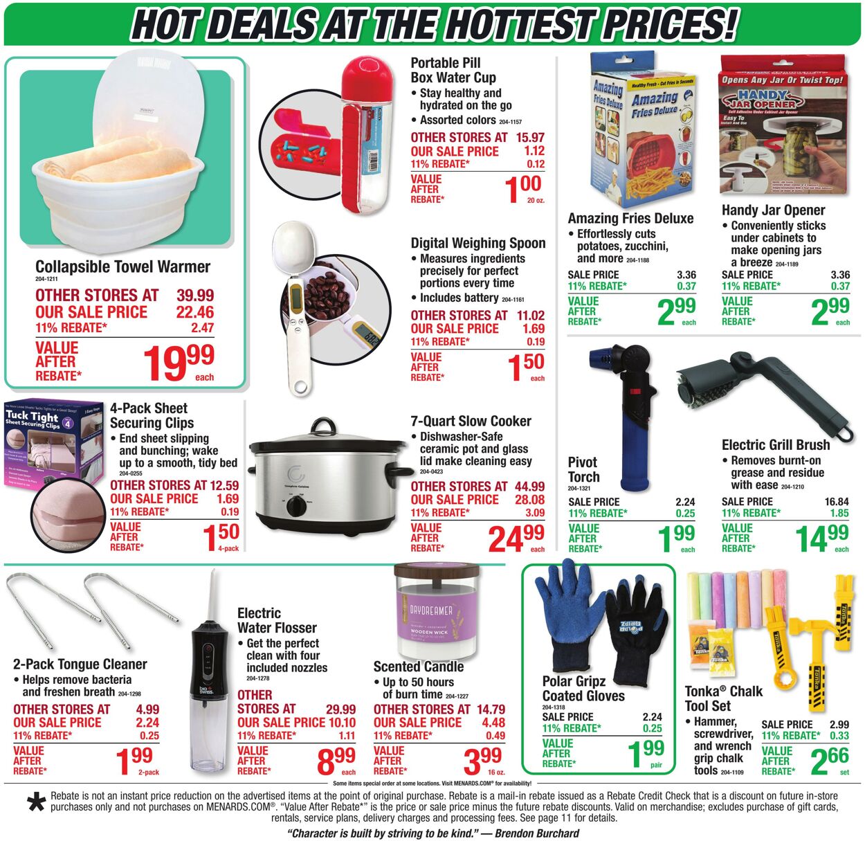 Catalogue Menards from 09/16/2026