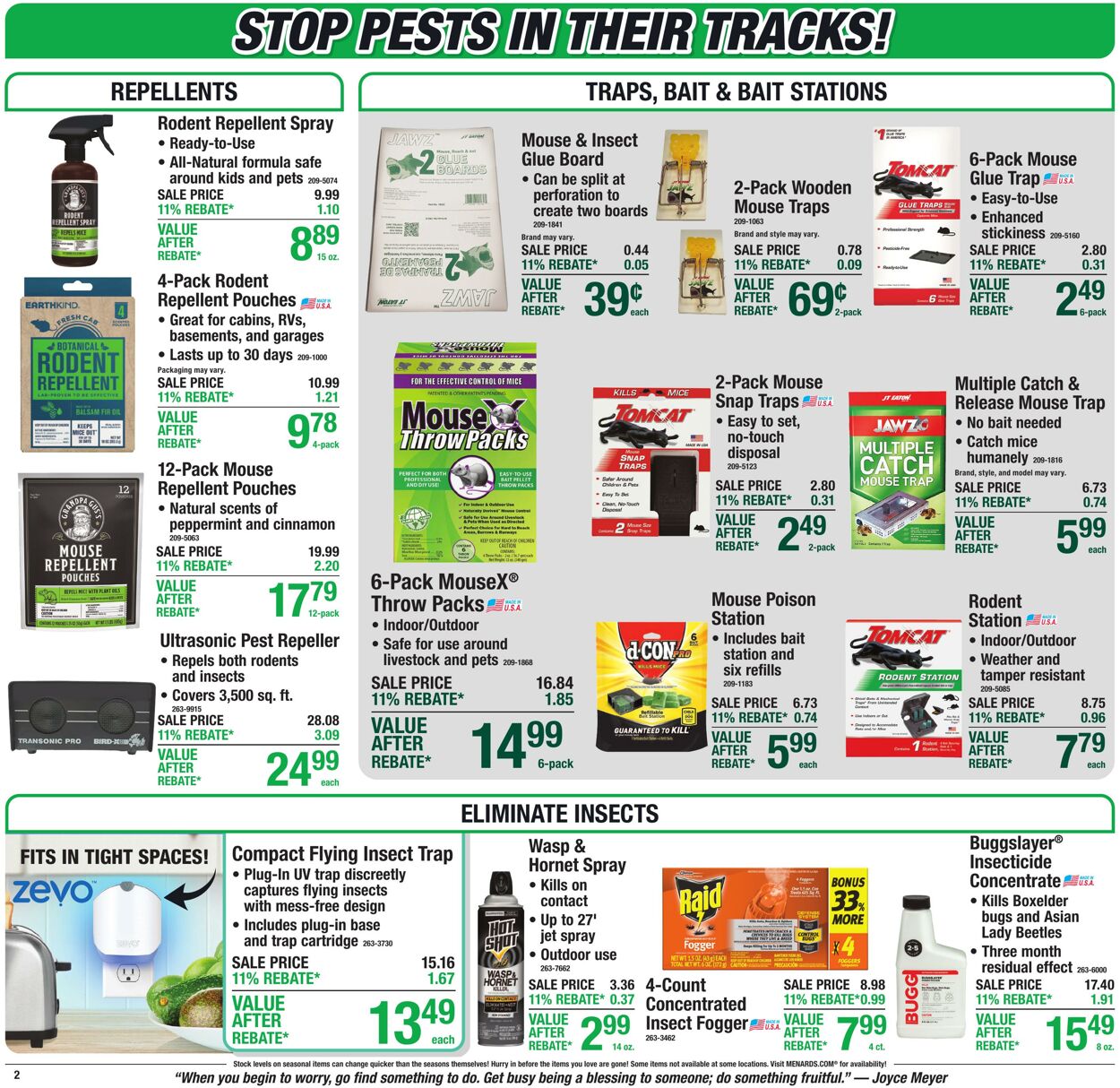 Catalogue Menards from 09/16/2026