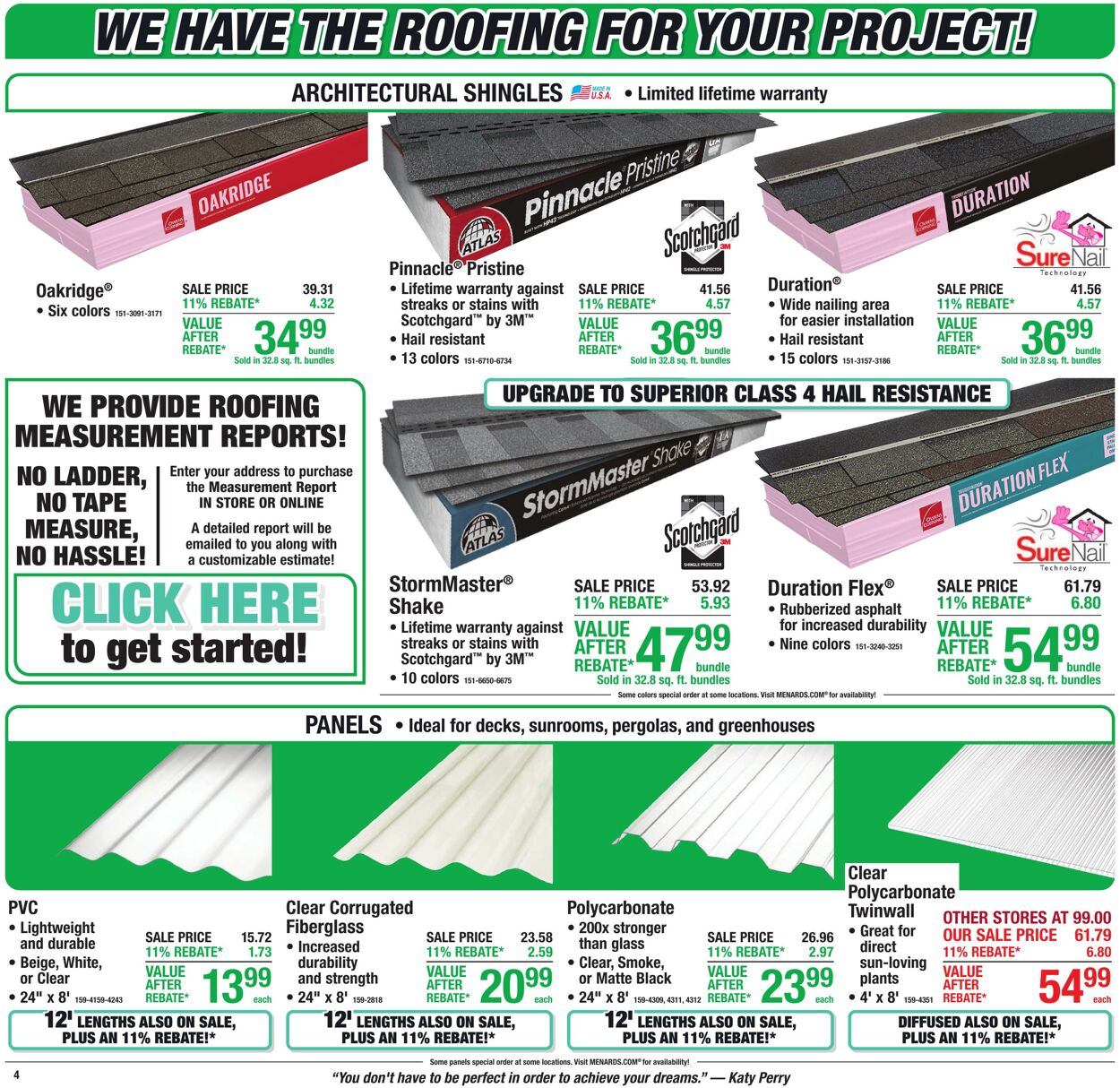 Catalogue Menards from 09/16/2026