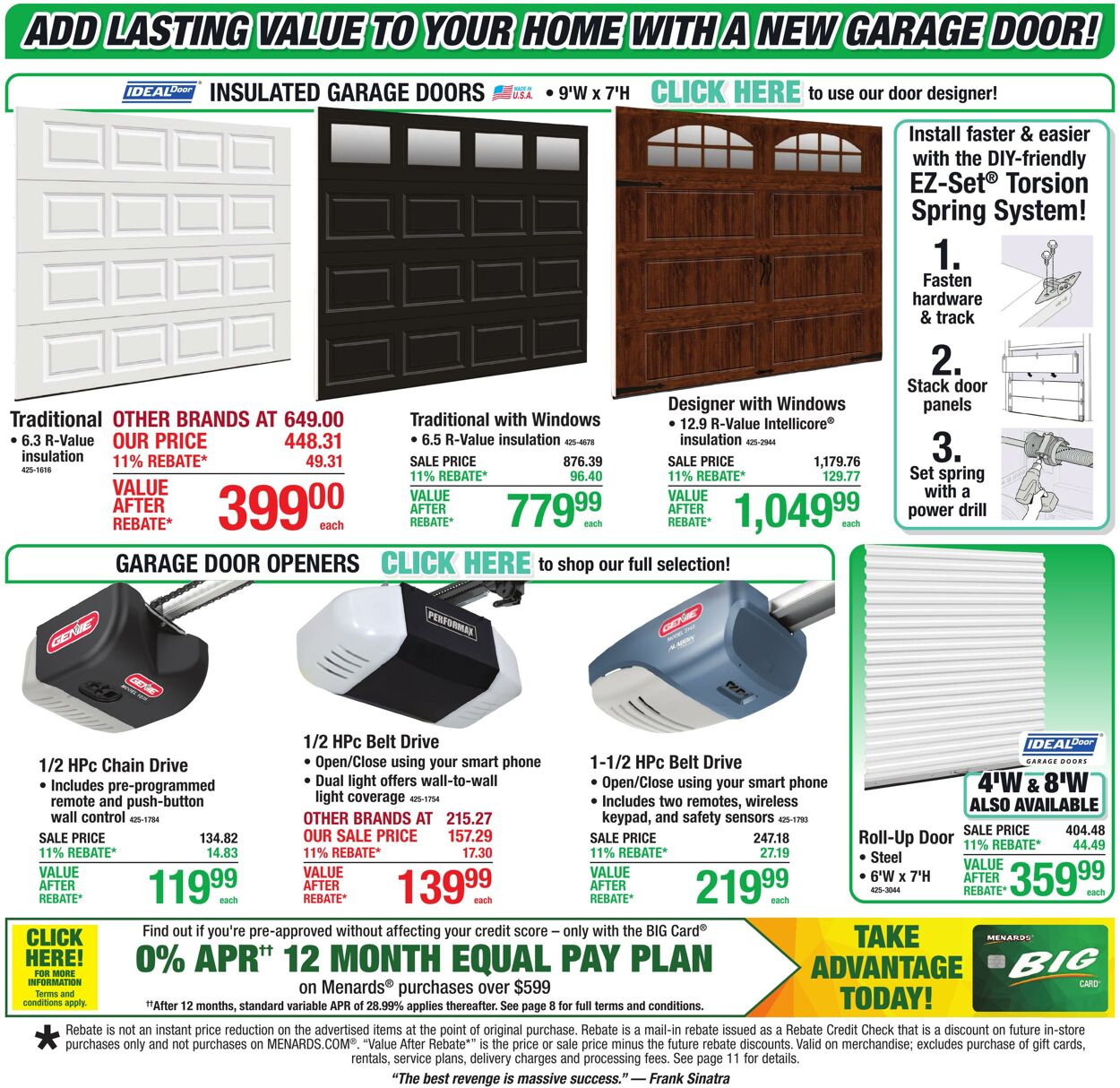 Catalogue Menards from 09/16/2026