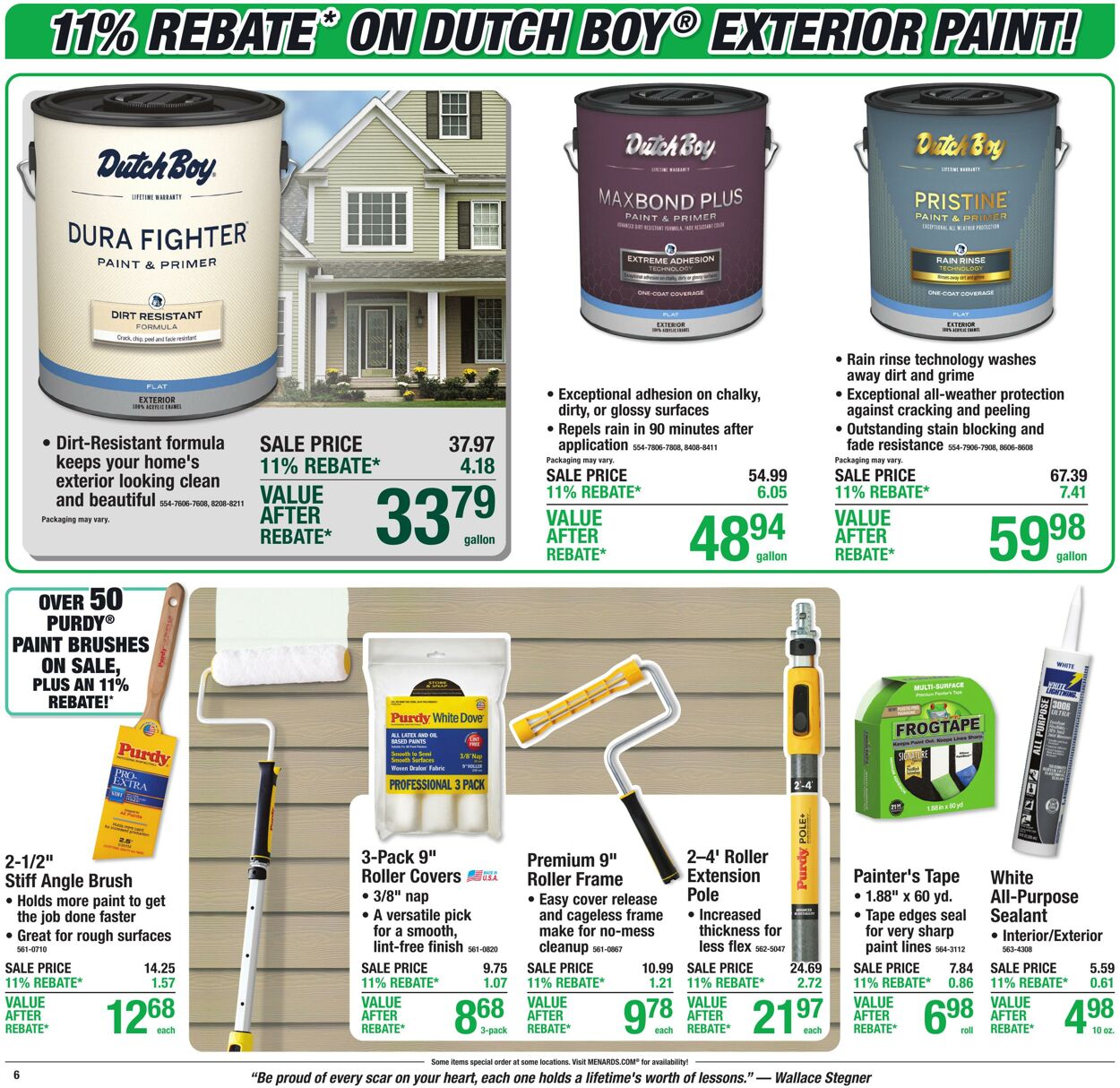 Catalogue Menards from 09/16/2026