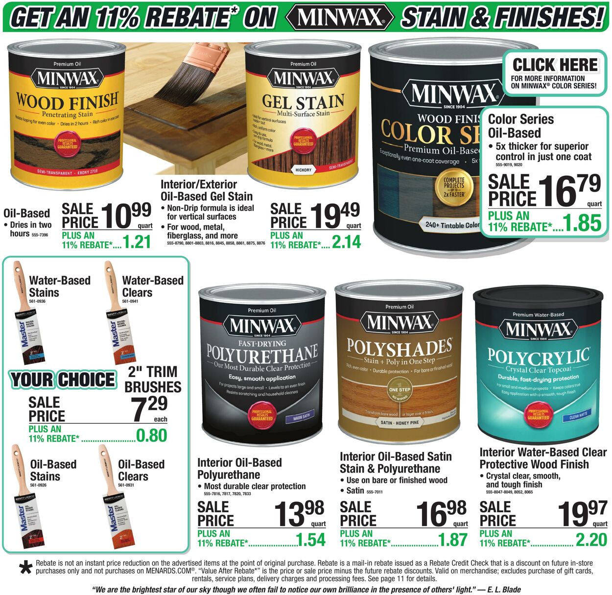Catalogue Menards from 09/16/2026