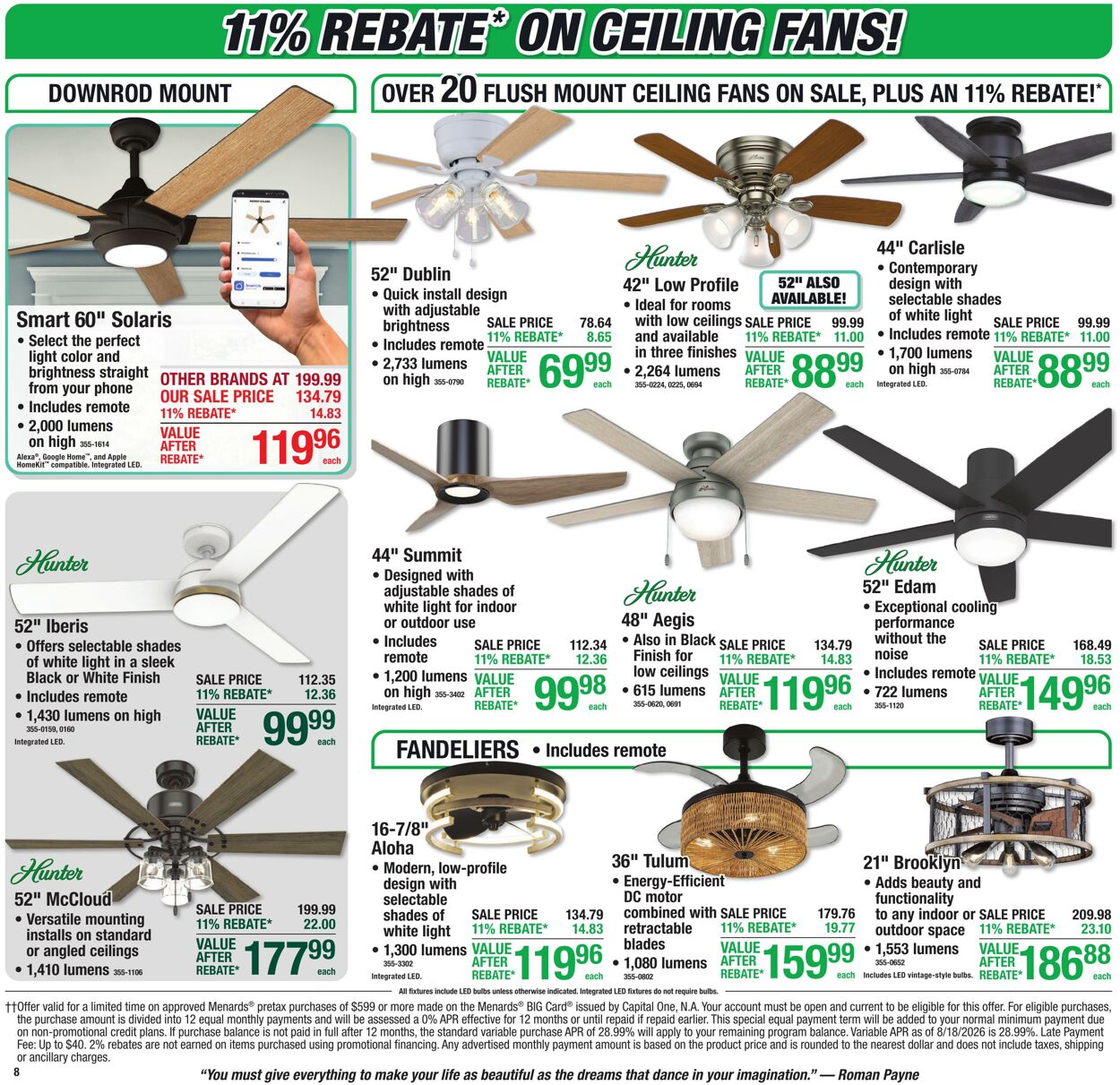 Catalogue Menards from 09/16/2026