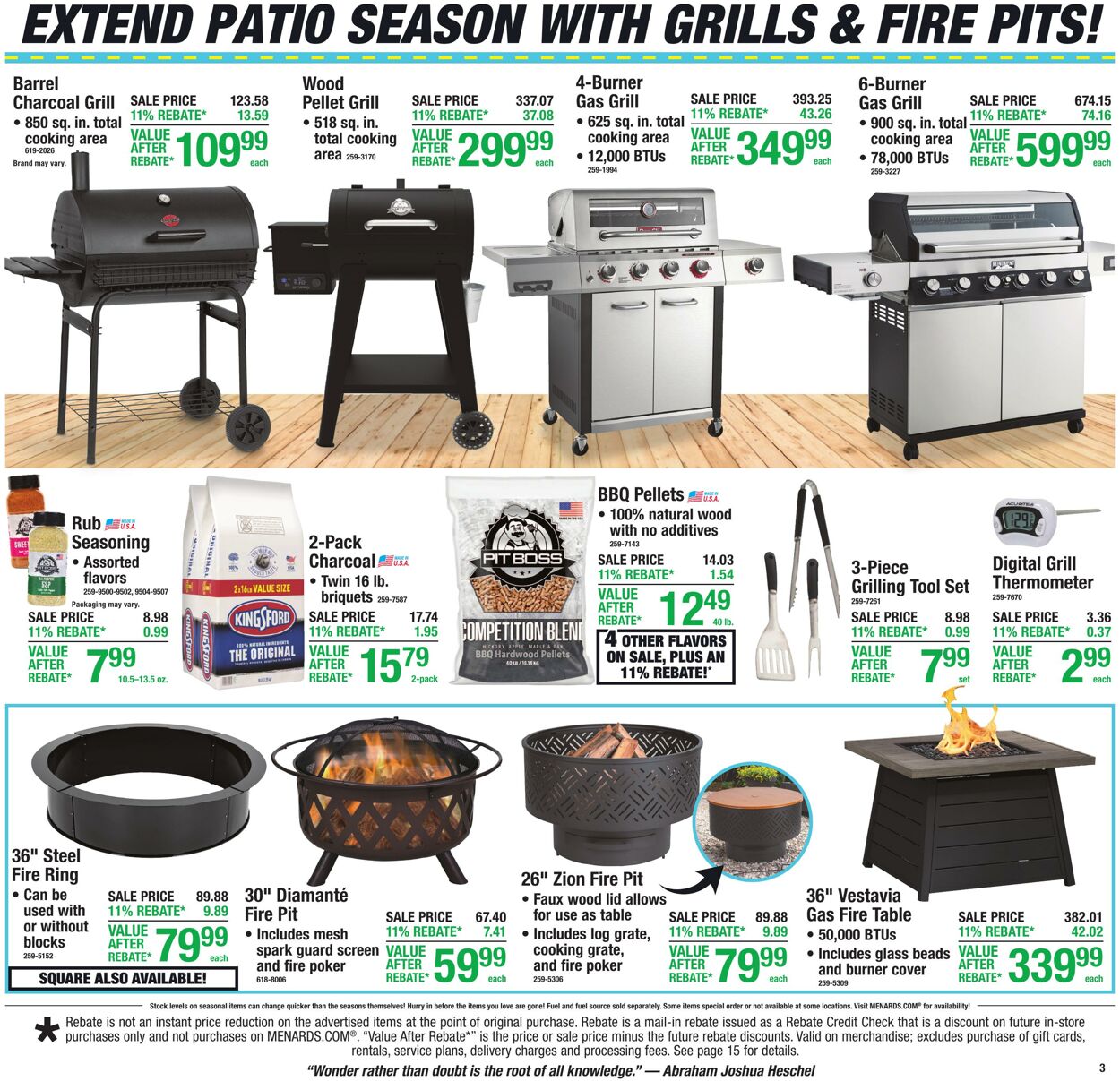 Catalogue Menards from 09/23/2026