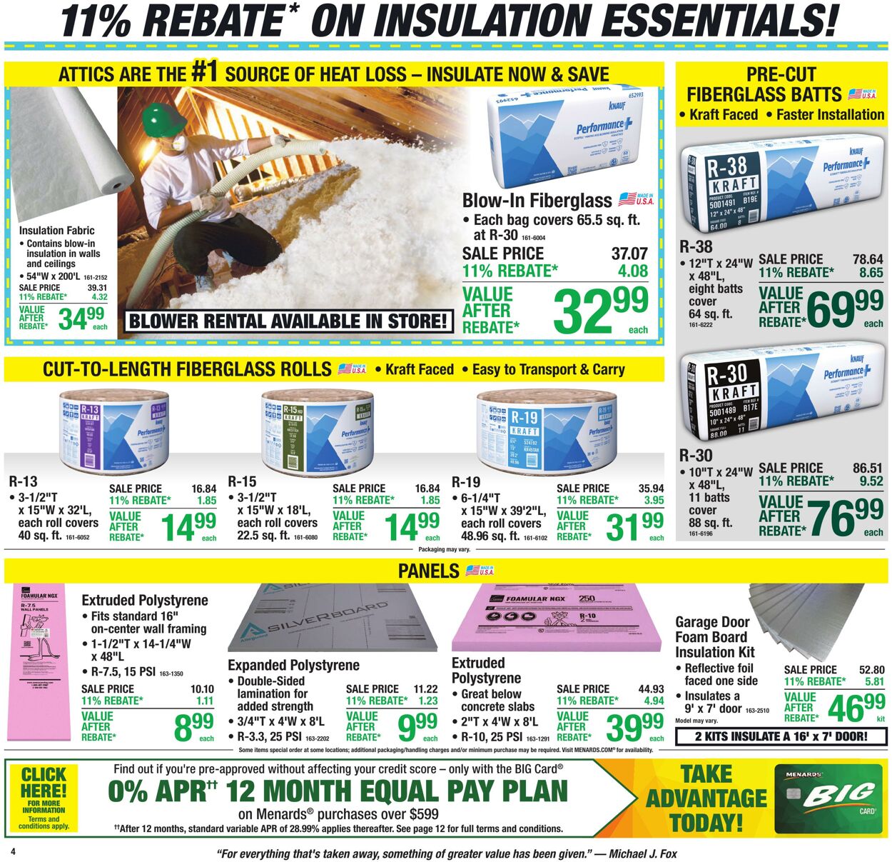 Catalogue Menards from 09/23/2026