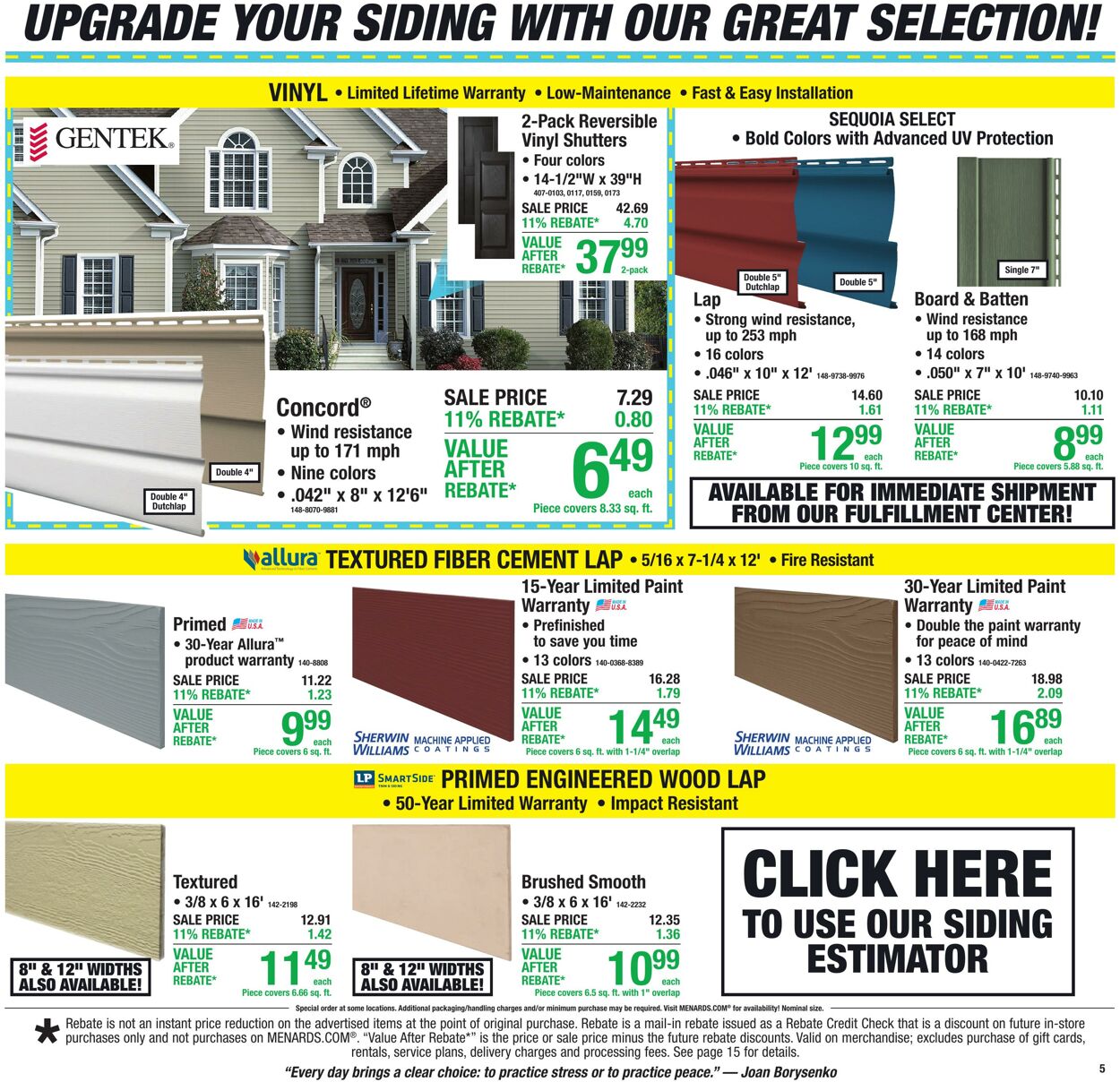 Catalogue Menards from 09/23/2026