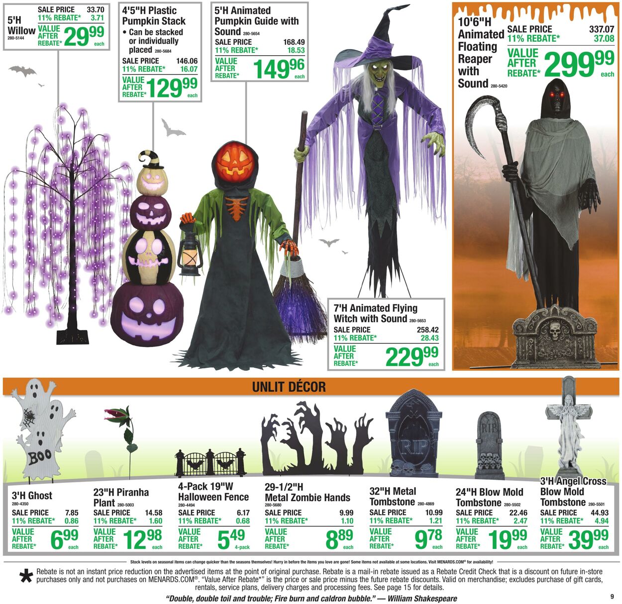 Catalogue Menards from 09/23/2026