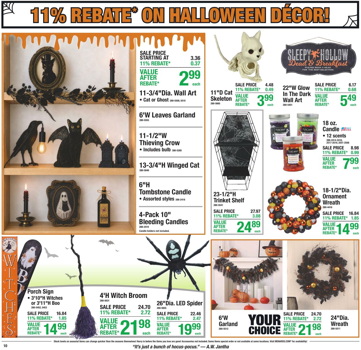 Catalogue Menards from 09/23/2026
