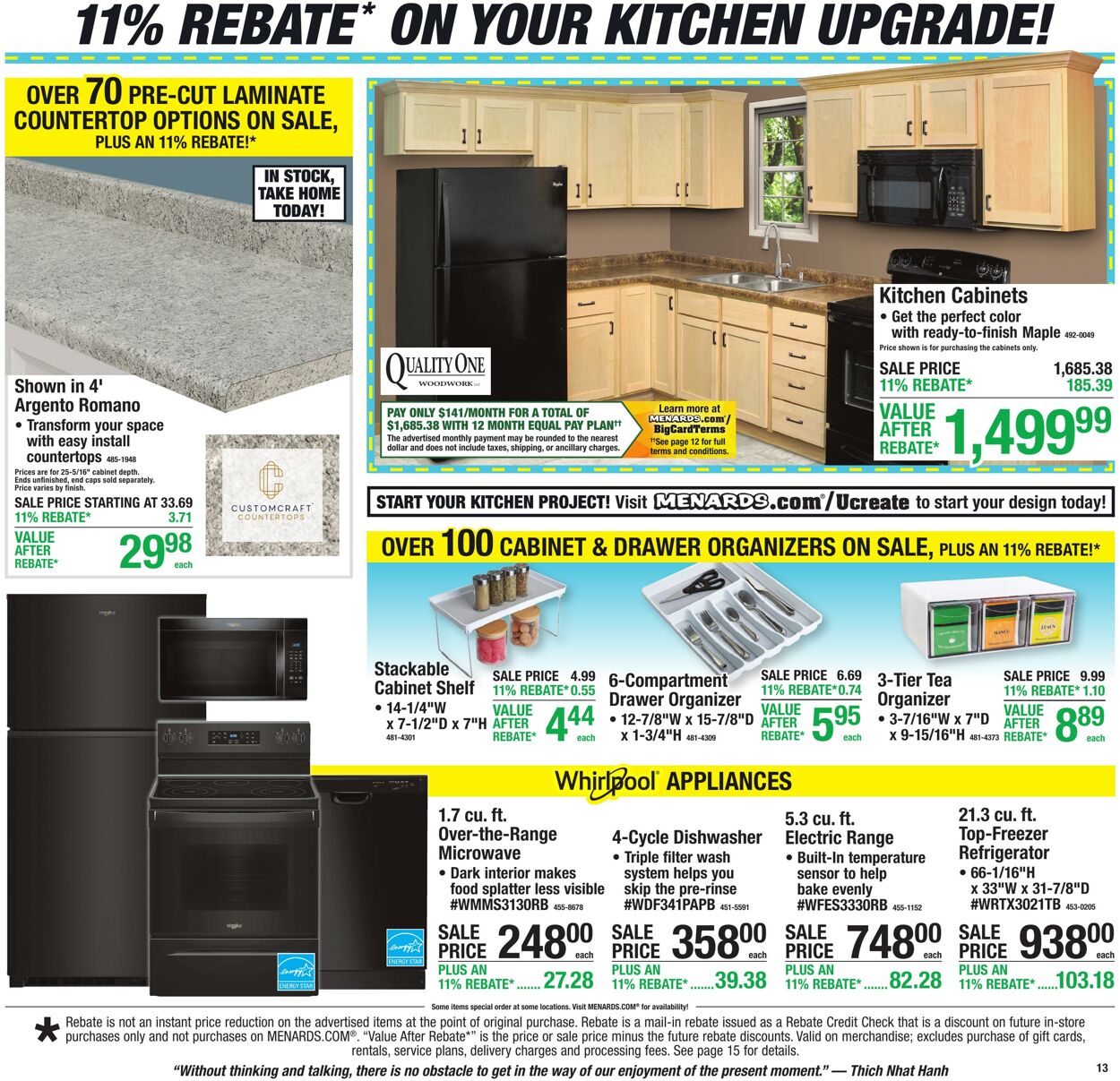 Catalogue Menards from 09/23/2026