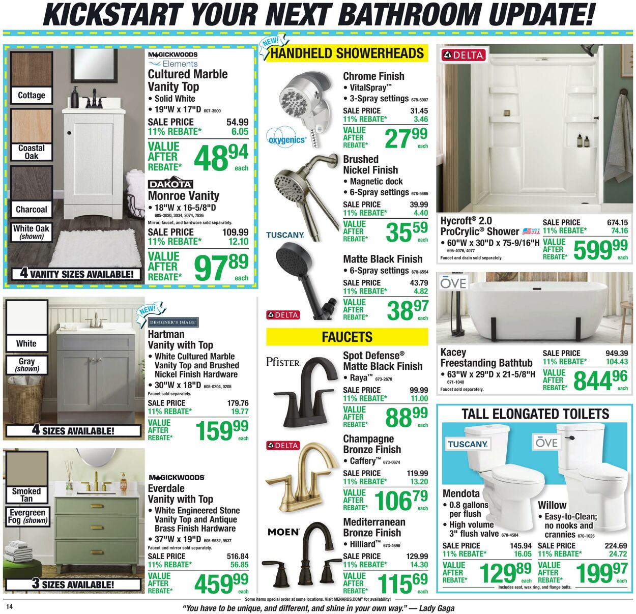 Catalogue Menards from 09/23/2026