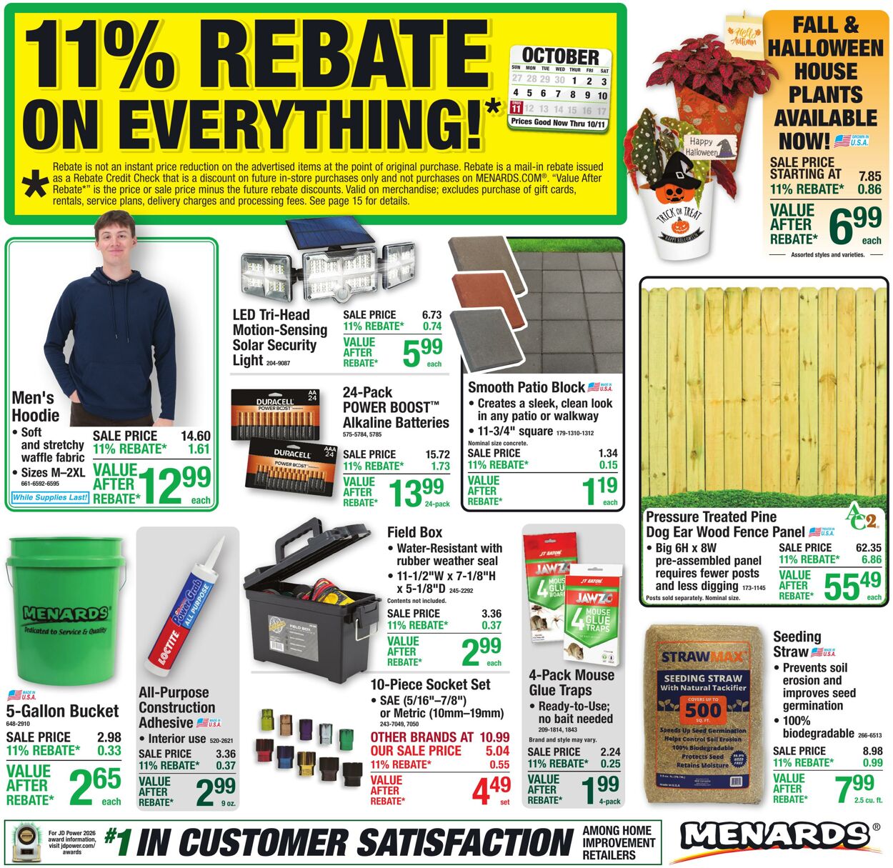 Catalogue Menards from 09/30/2026