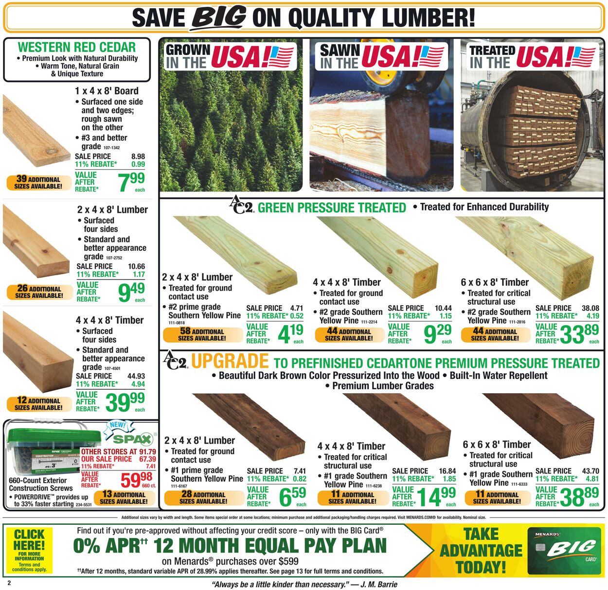 Catalogue Menards from 09/30/2026