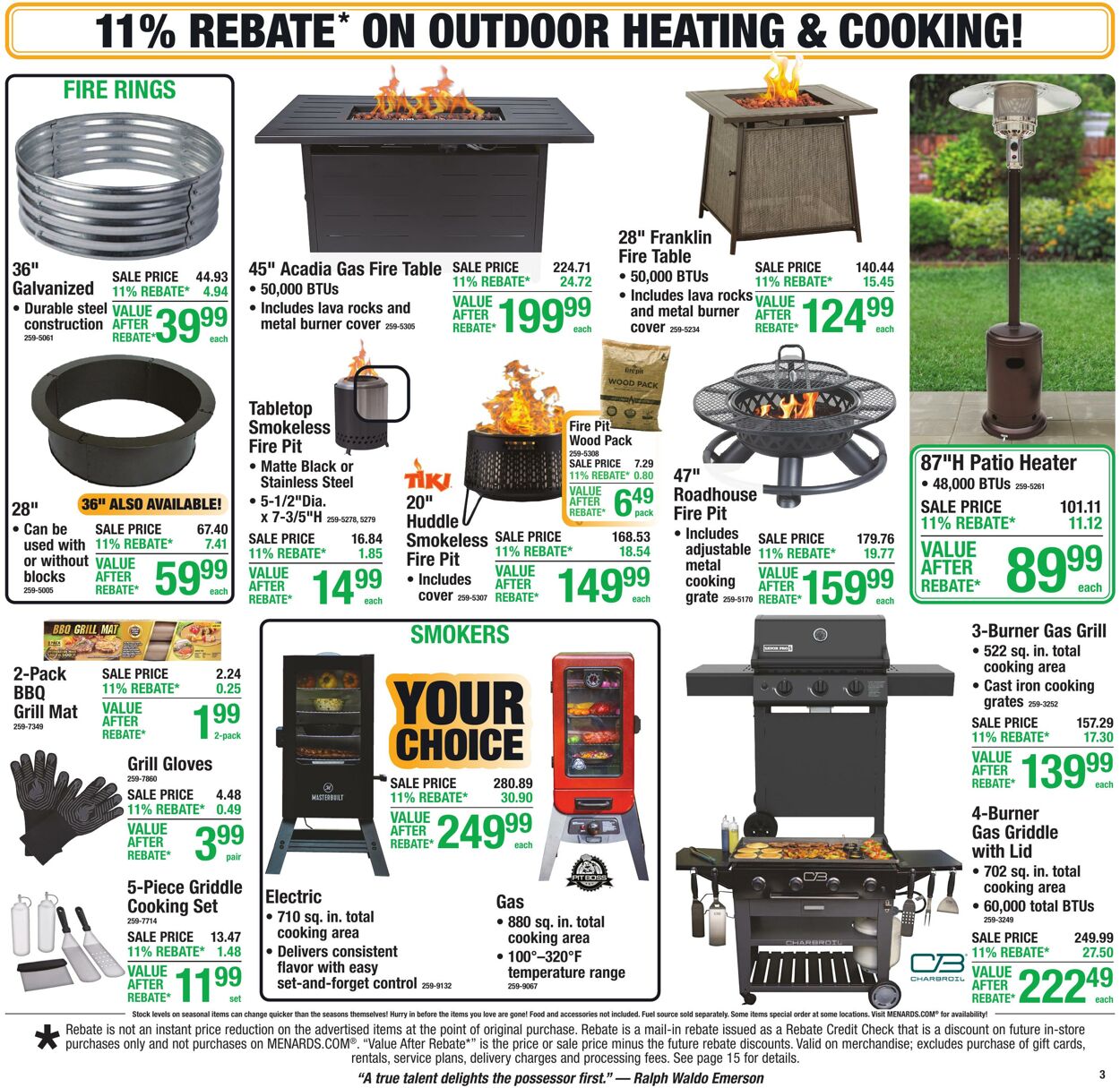 Catalogue Menards from 09/30/2026