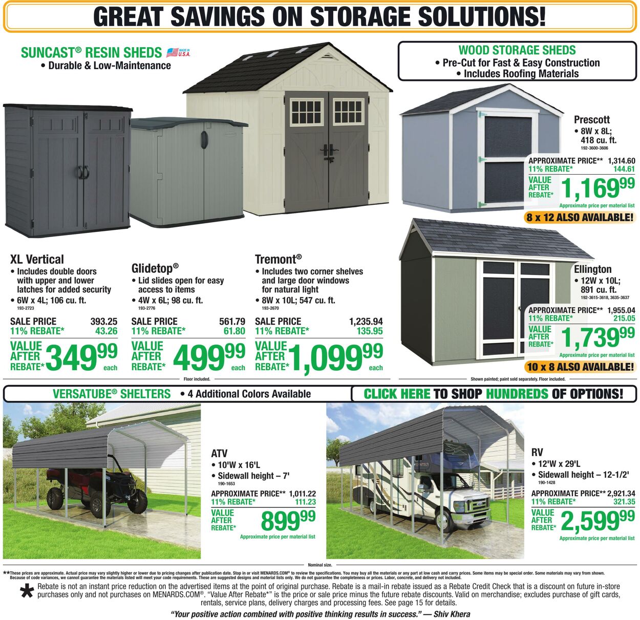 Catalogue Menards from 09/30/2026