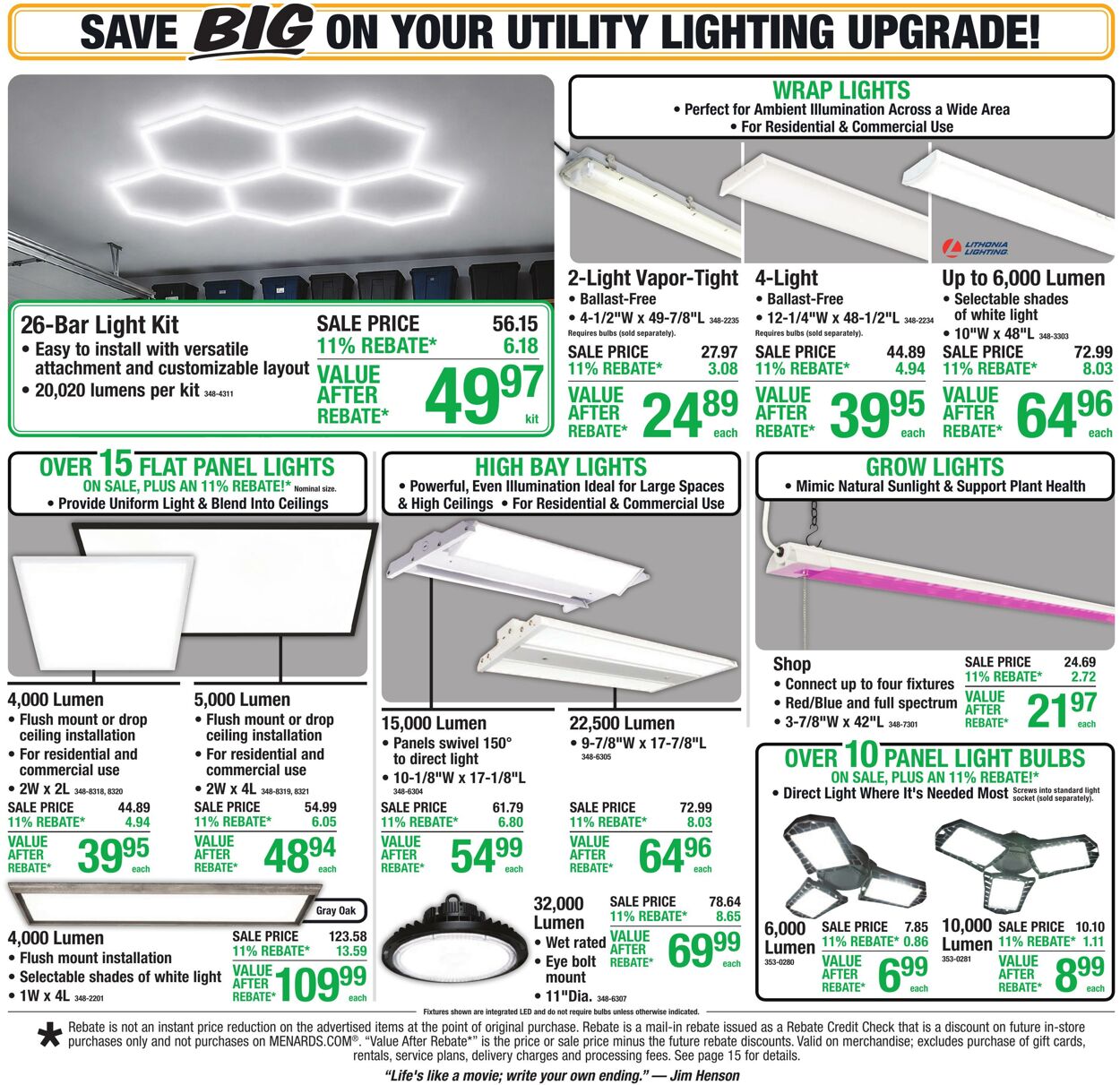 Catalogue Menards from 09/30/2026
