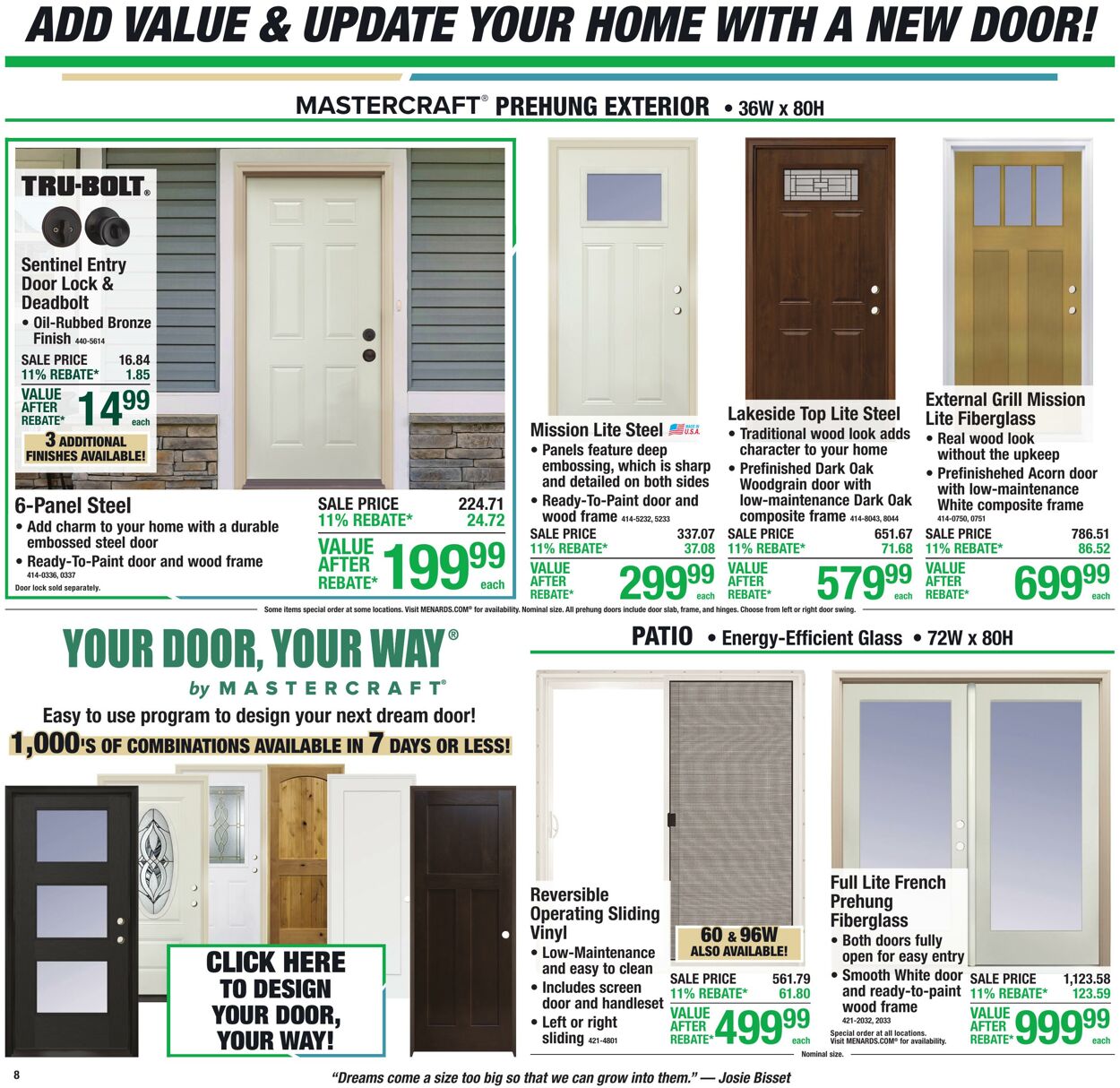 Catalogue Menards from 09/30/2026