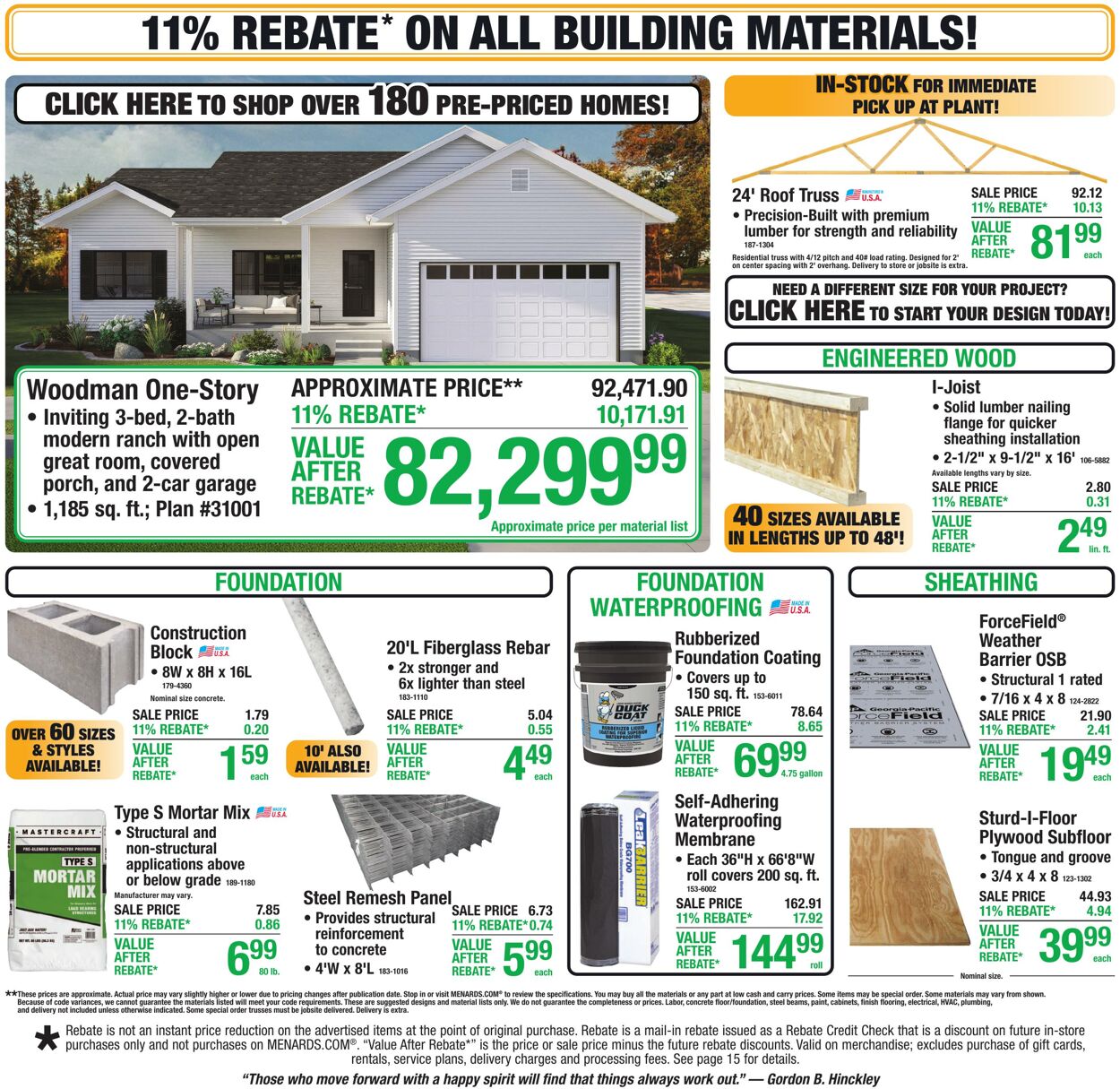 Catalogue Menards from 09/30/2026