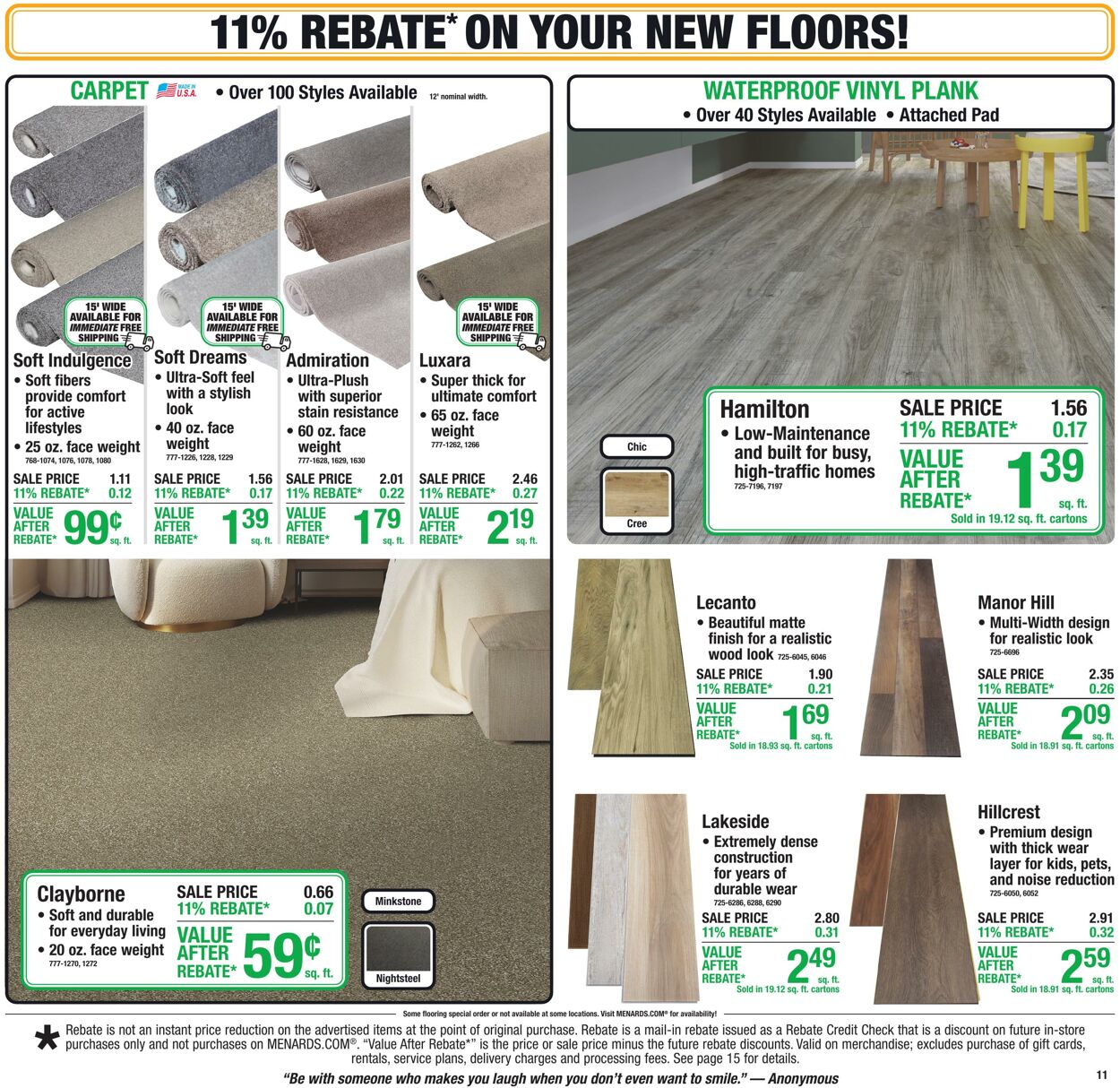 Catalogue Menards from 09/30/2026