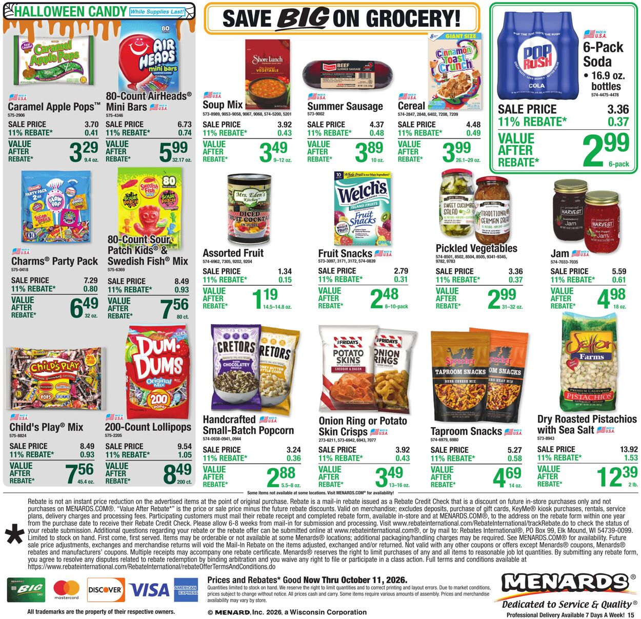 Catalogue Menards from 09/30/2026
