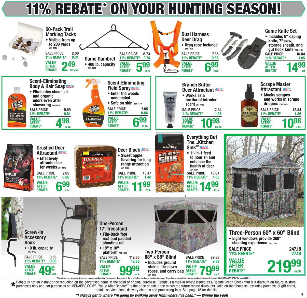 Catalogue Menards from 10/14/2026