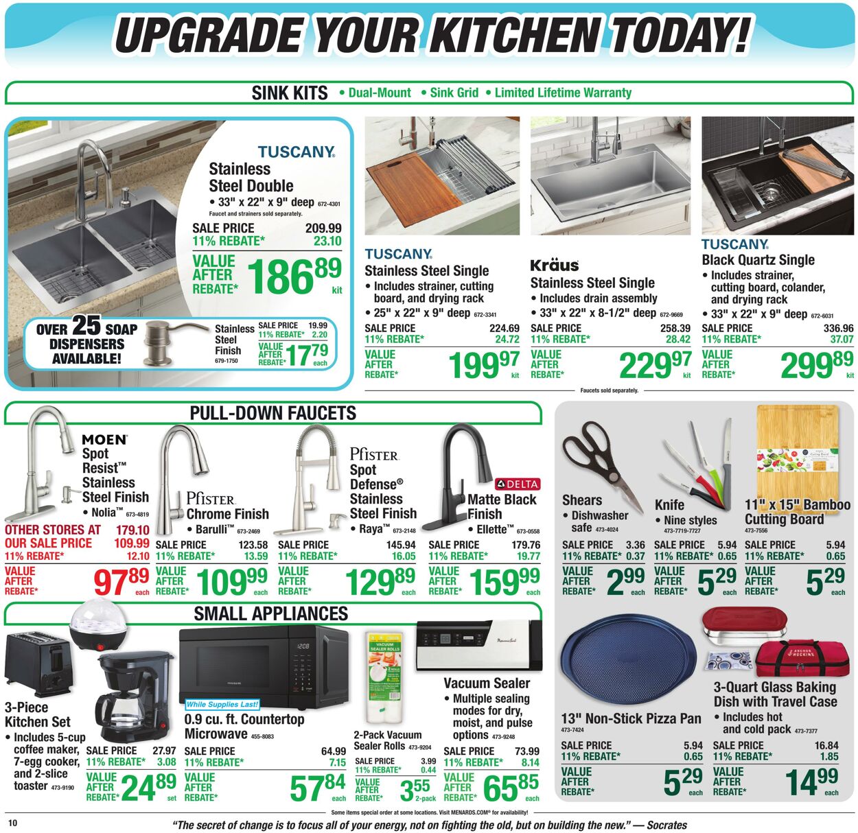 Catalogue Menards from 10/14/2026