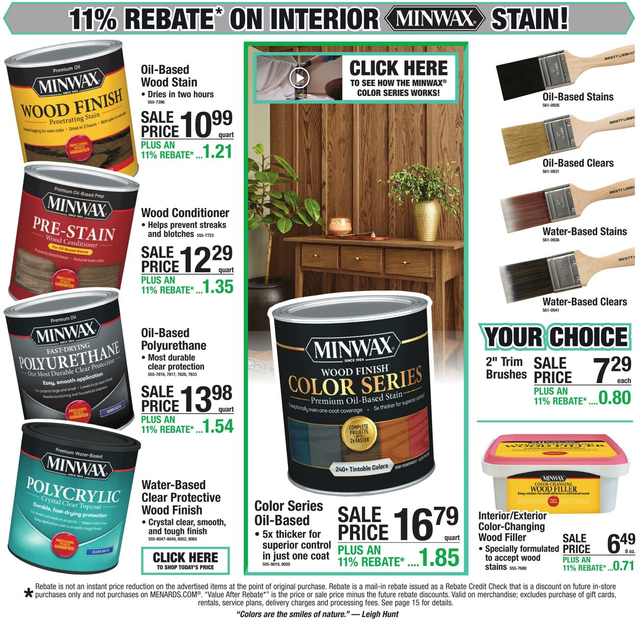 Catalogue Menards from 10/14/2026