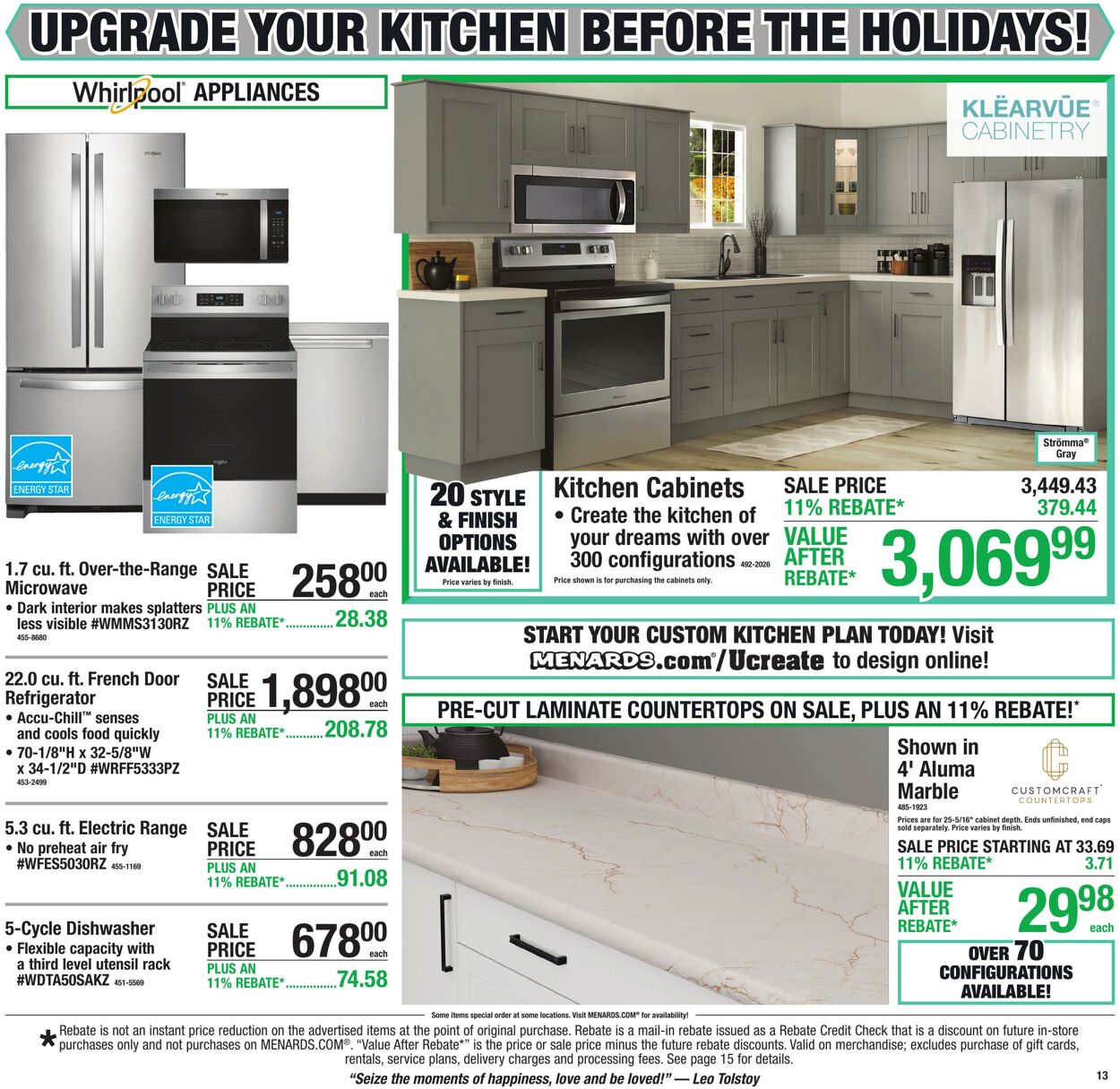 Catalogue Menards from 10/14/2026