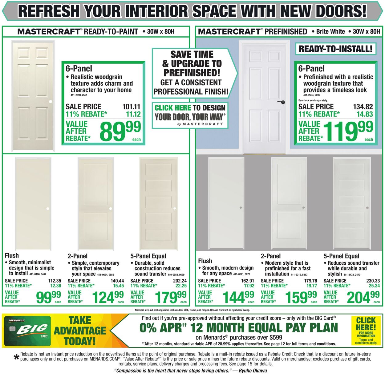 Catalogue Menards from 10/14/2026
